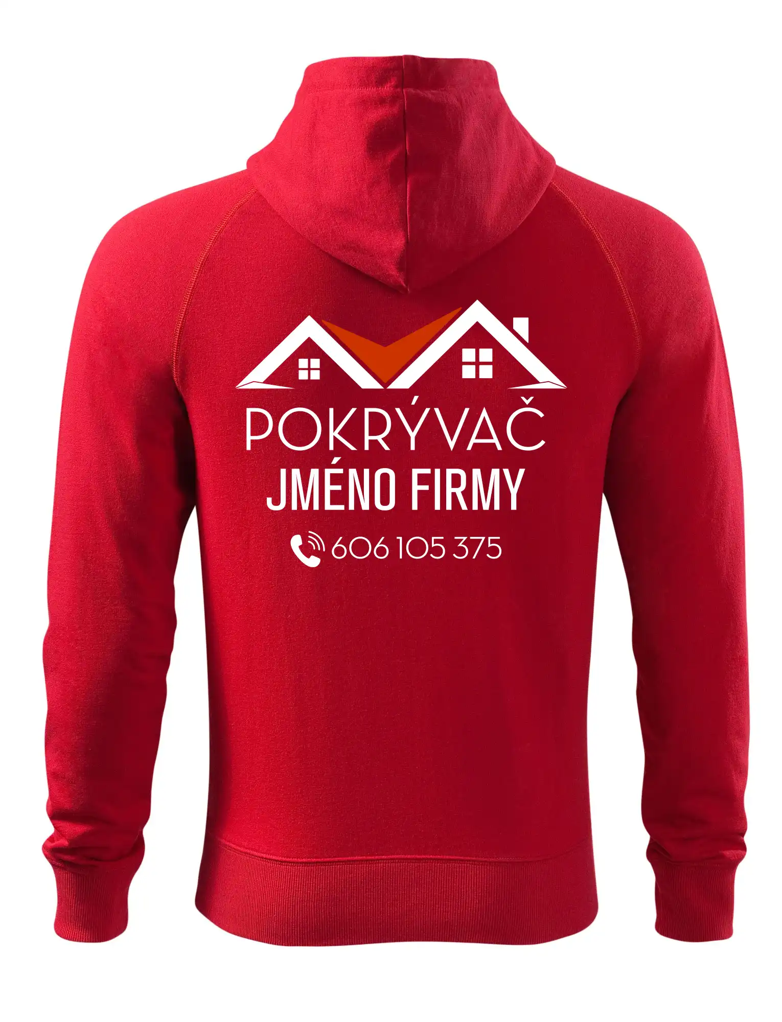 Tričko pro pokrývače - Dvě střechy