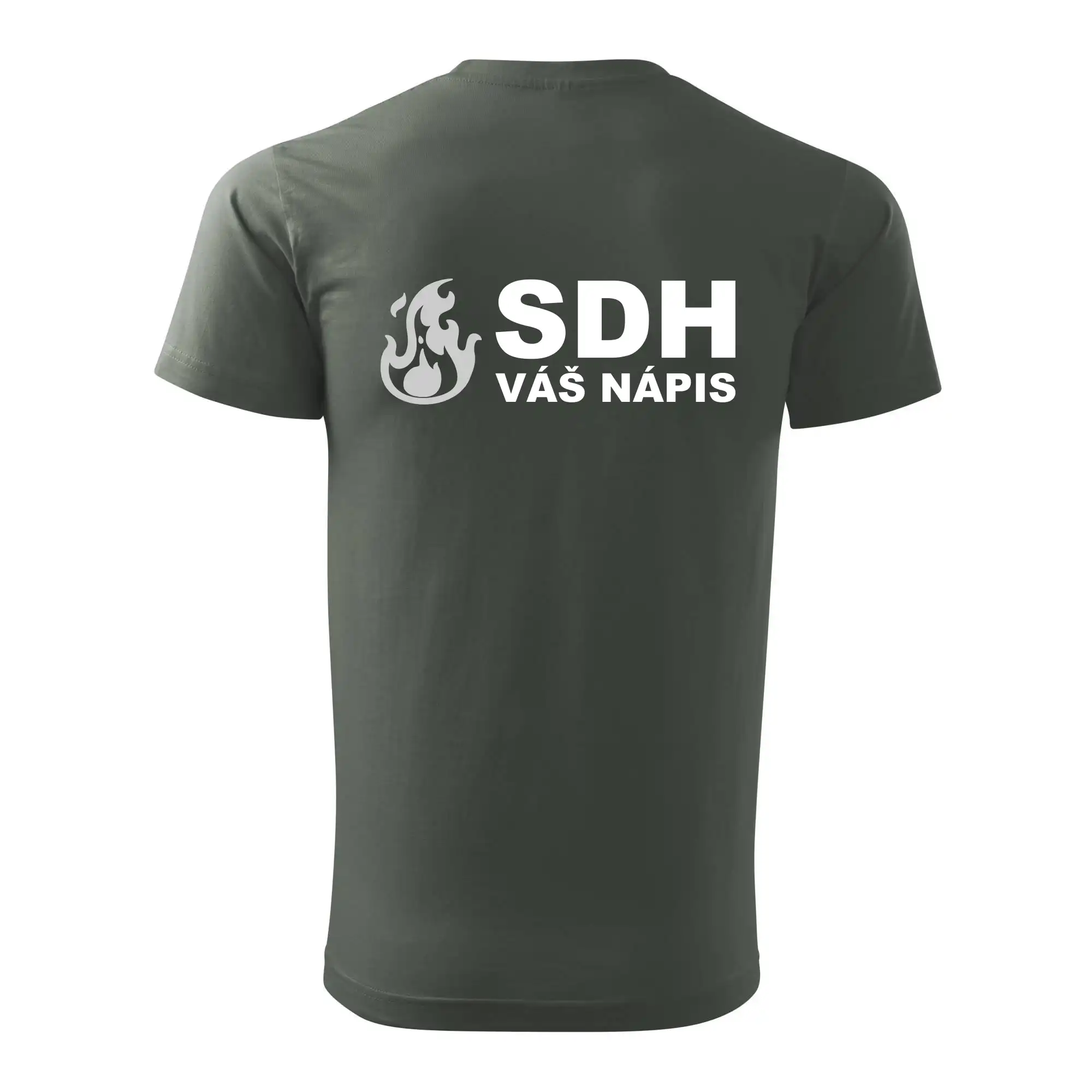 SDH REFLEXNÍ nápis (oheň, firesport, název sboru - vlastní nápis)