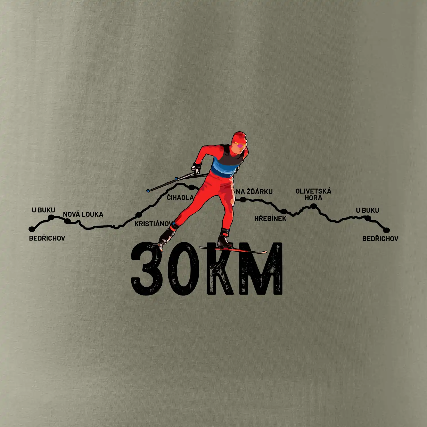 30km po Jizerkách