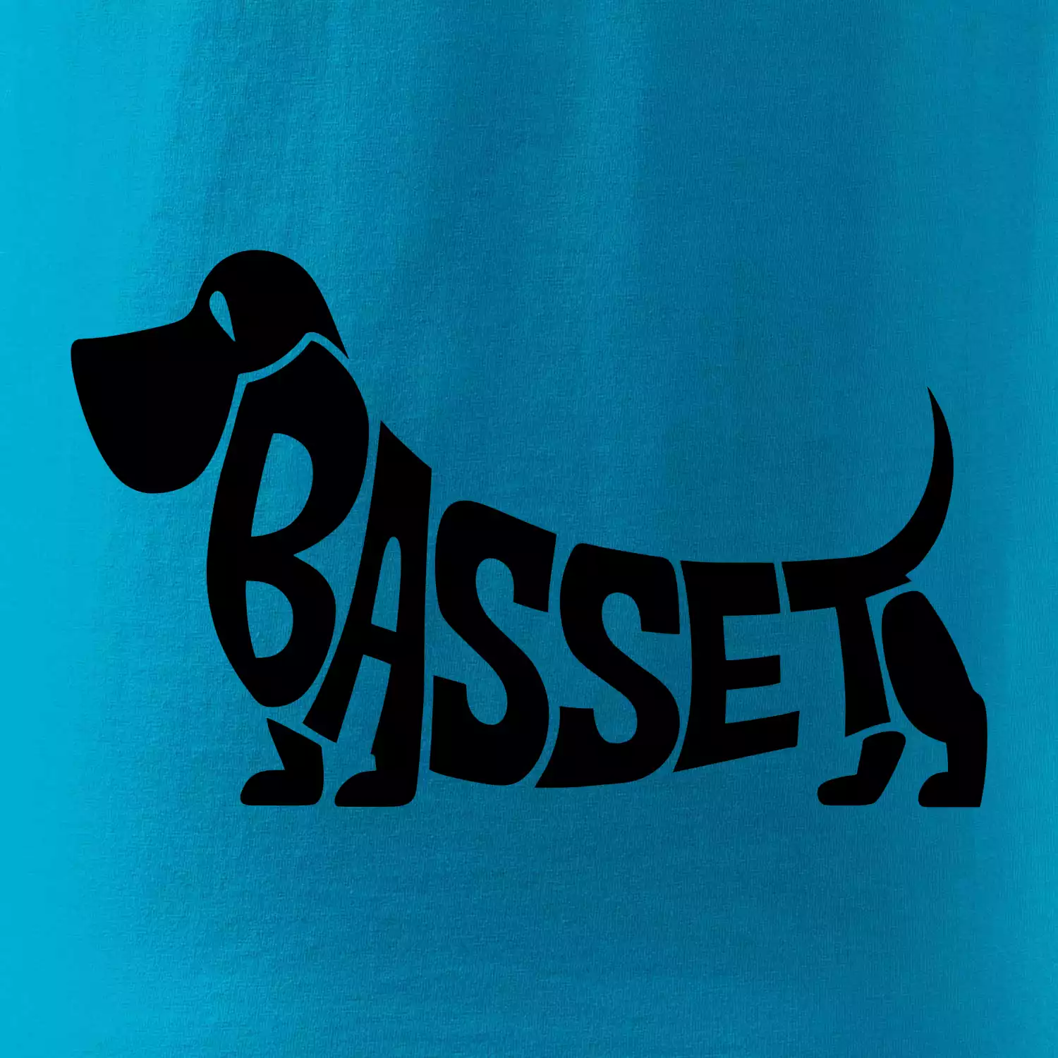 Basset nápis v těle