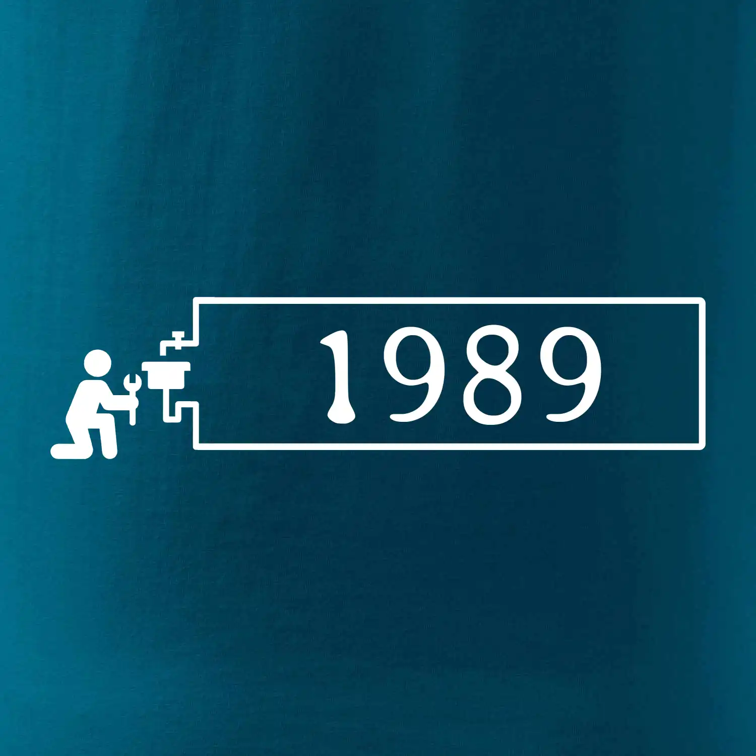 Instalatér - ročník narození v rámečku