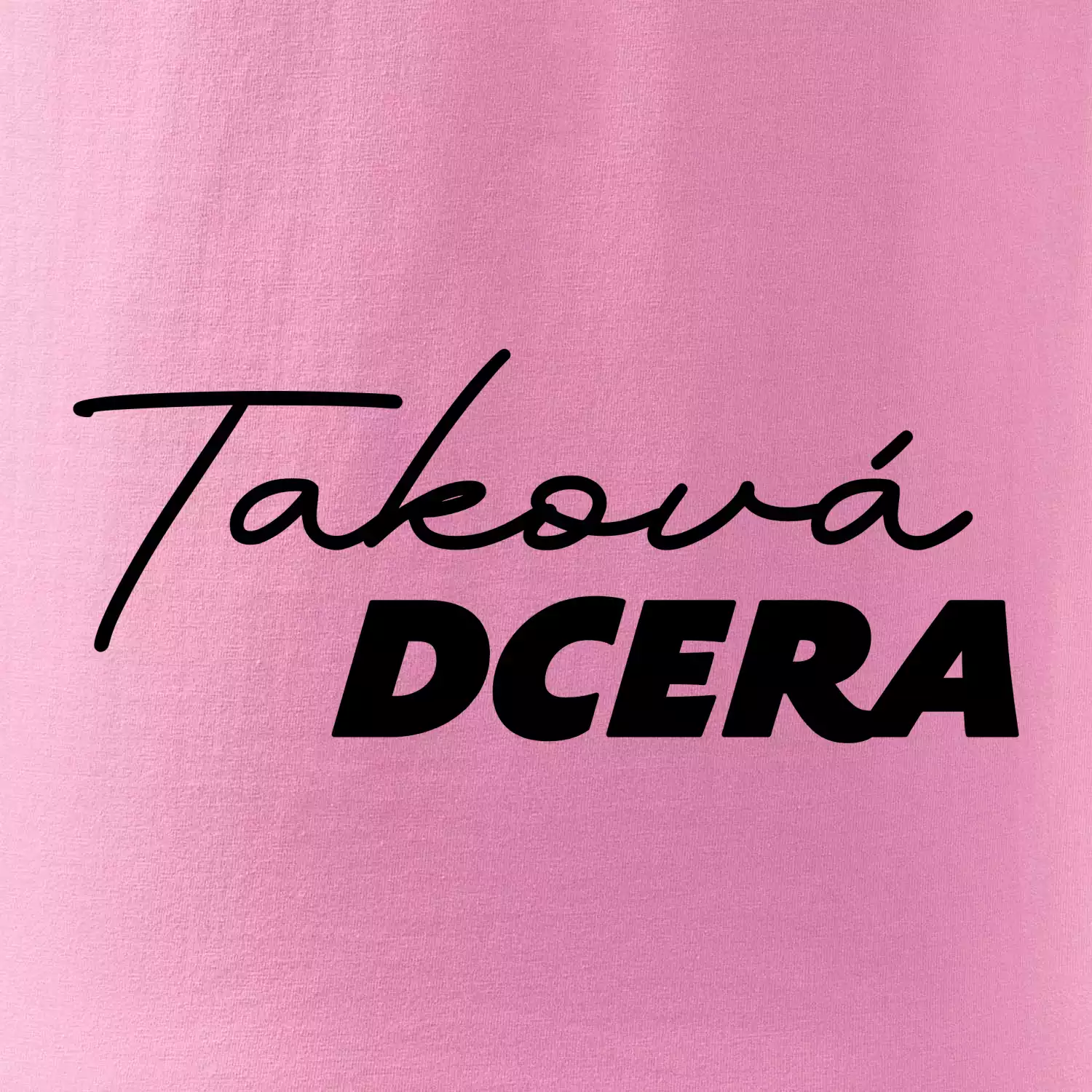 Jaký táta / máma - taková dcera psací