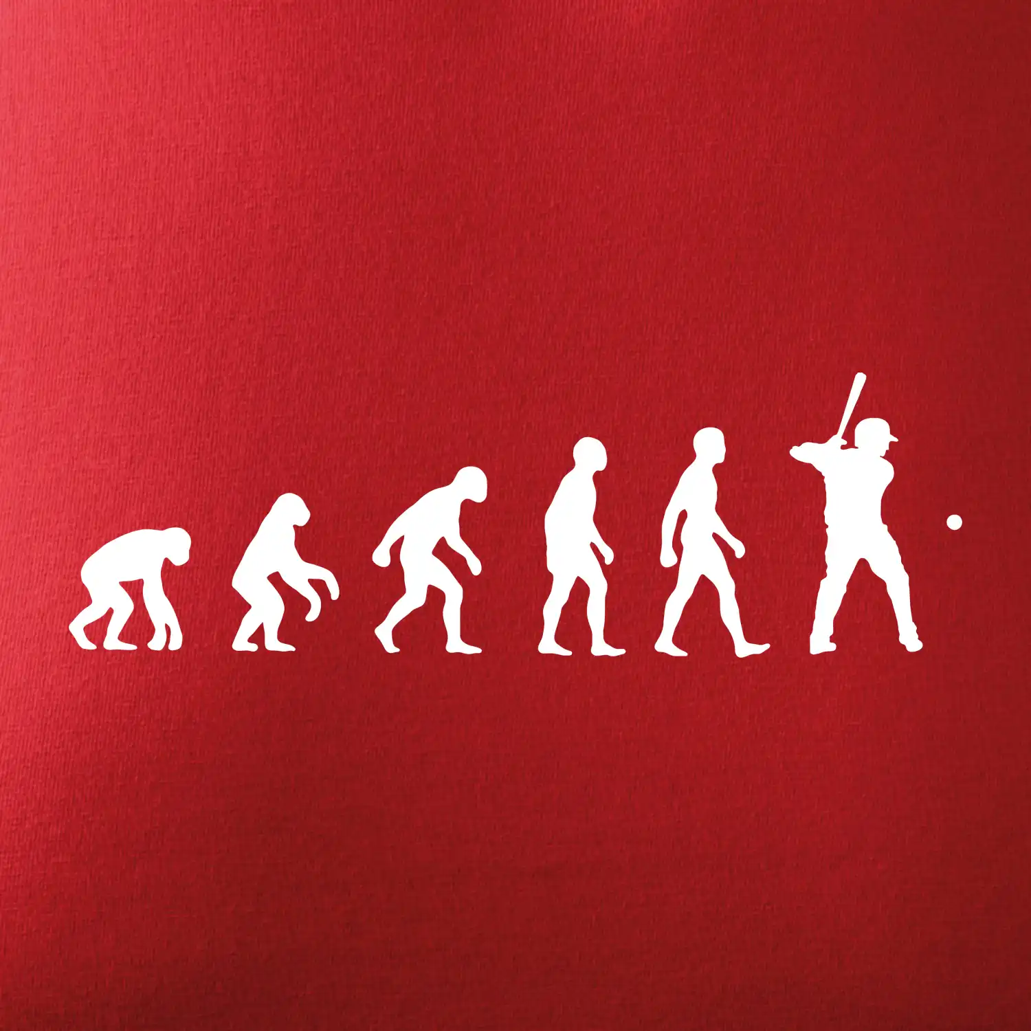 Evoluce baseball pálkař nápřah + míček