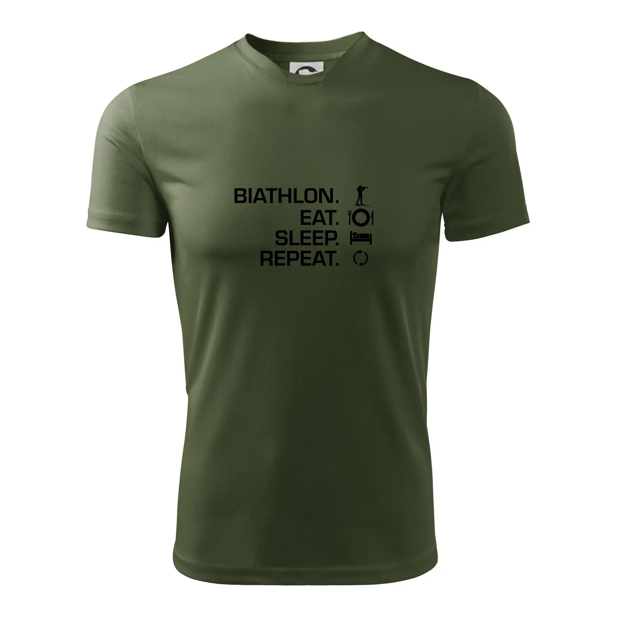 Biathlon Eat Sleep Repeat