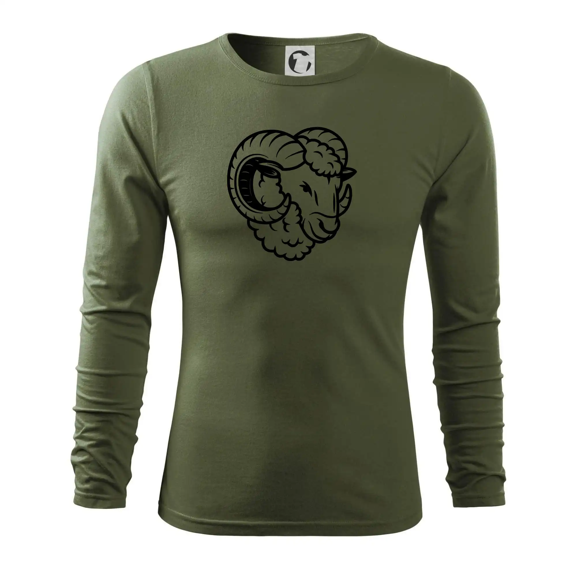 Černá Hlava berana obrys