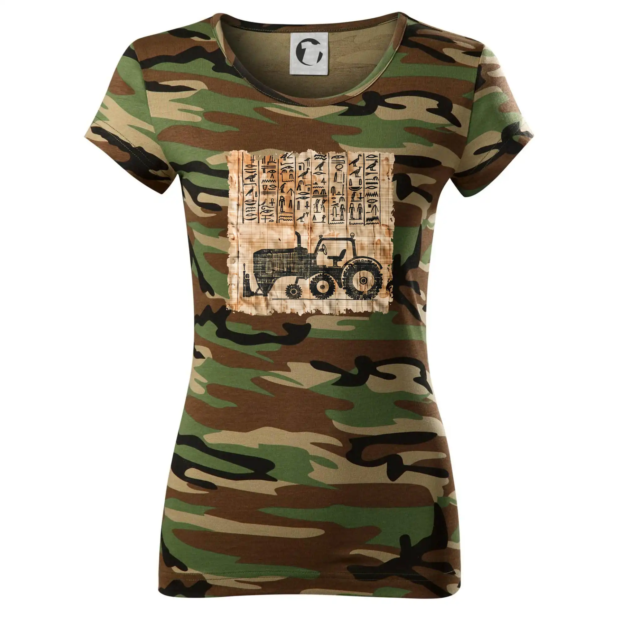 Egyptské hieroglyfy traktor