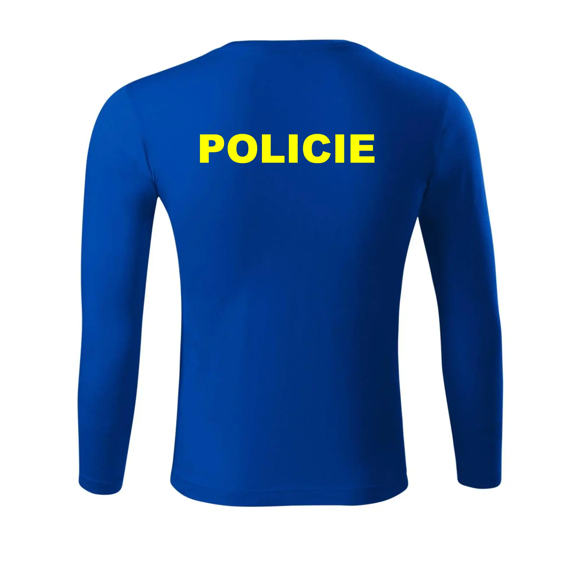 Policie Nápis žlutý
