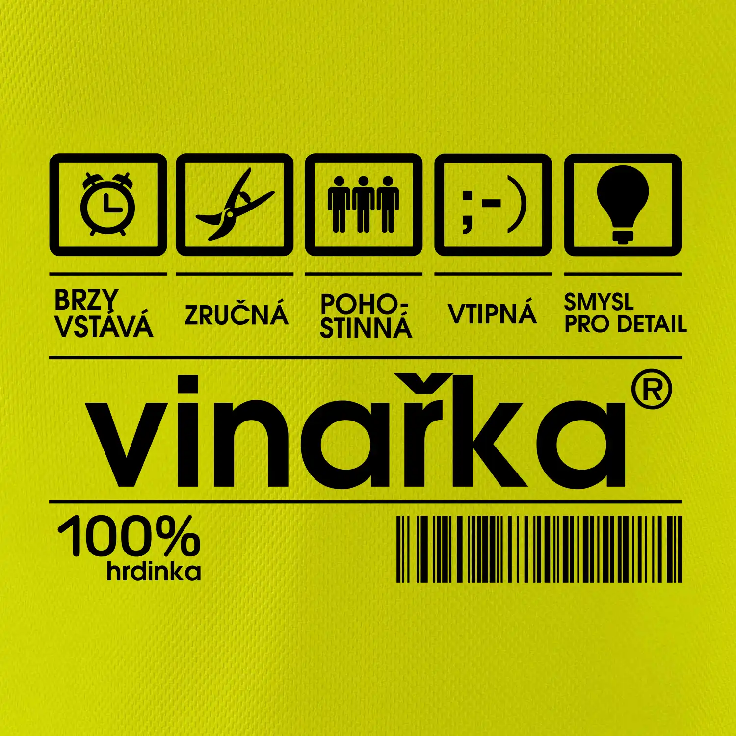 Čárový kód vinařka