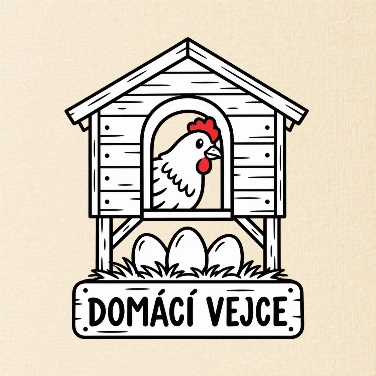 Domácí vejce z veselého kurníku