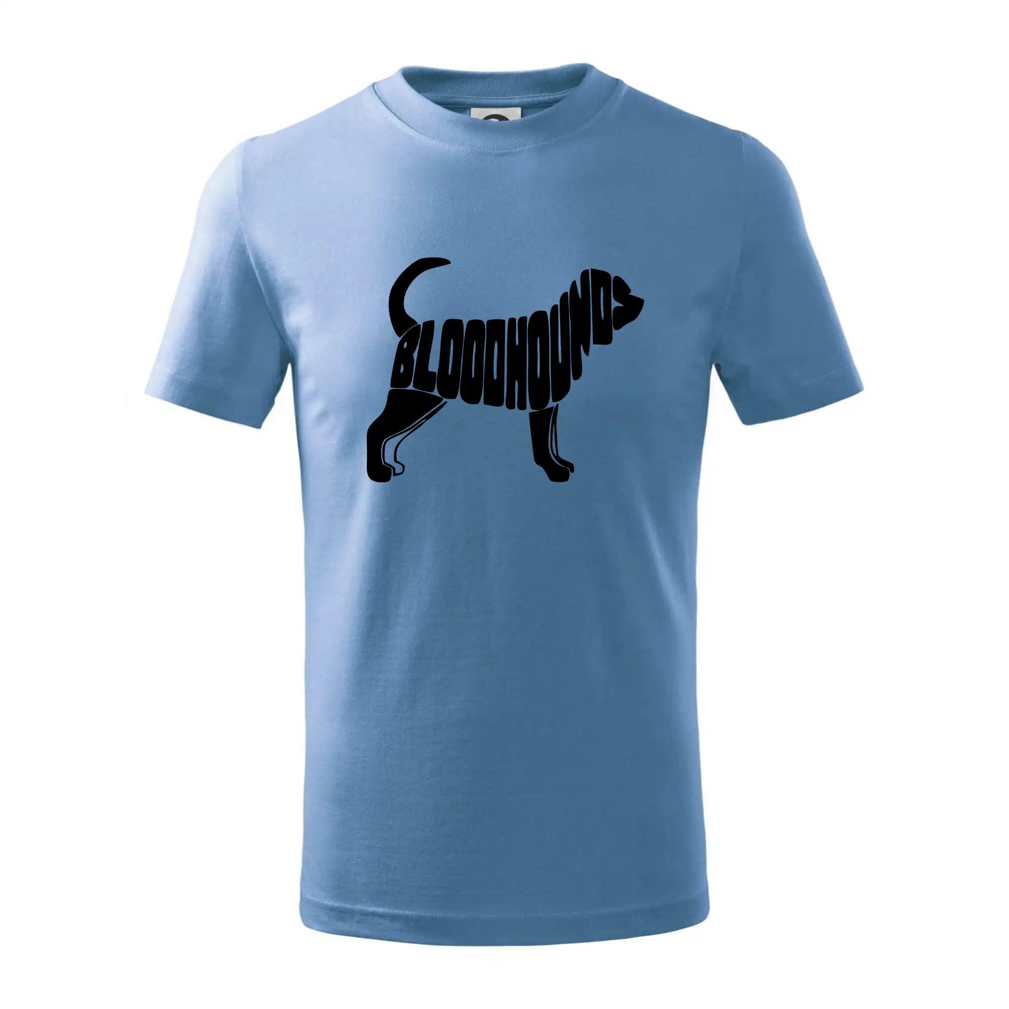 Bloodhound nápis v těle