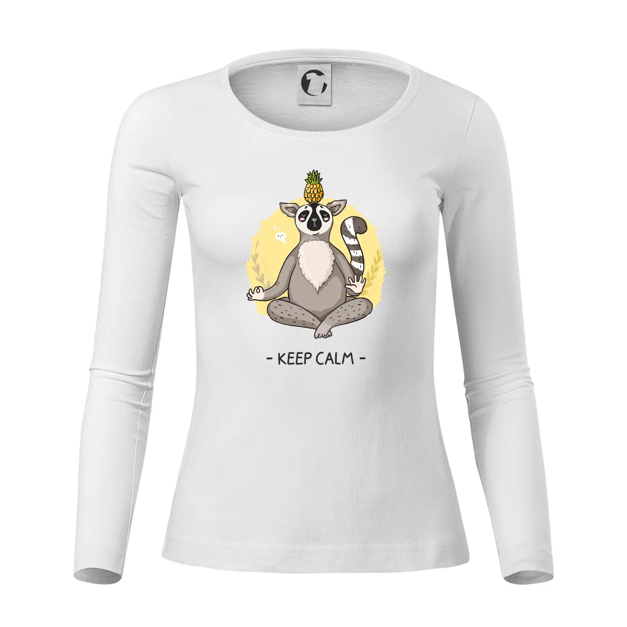 Yoga - keep calm kreslený