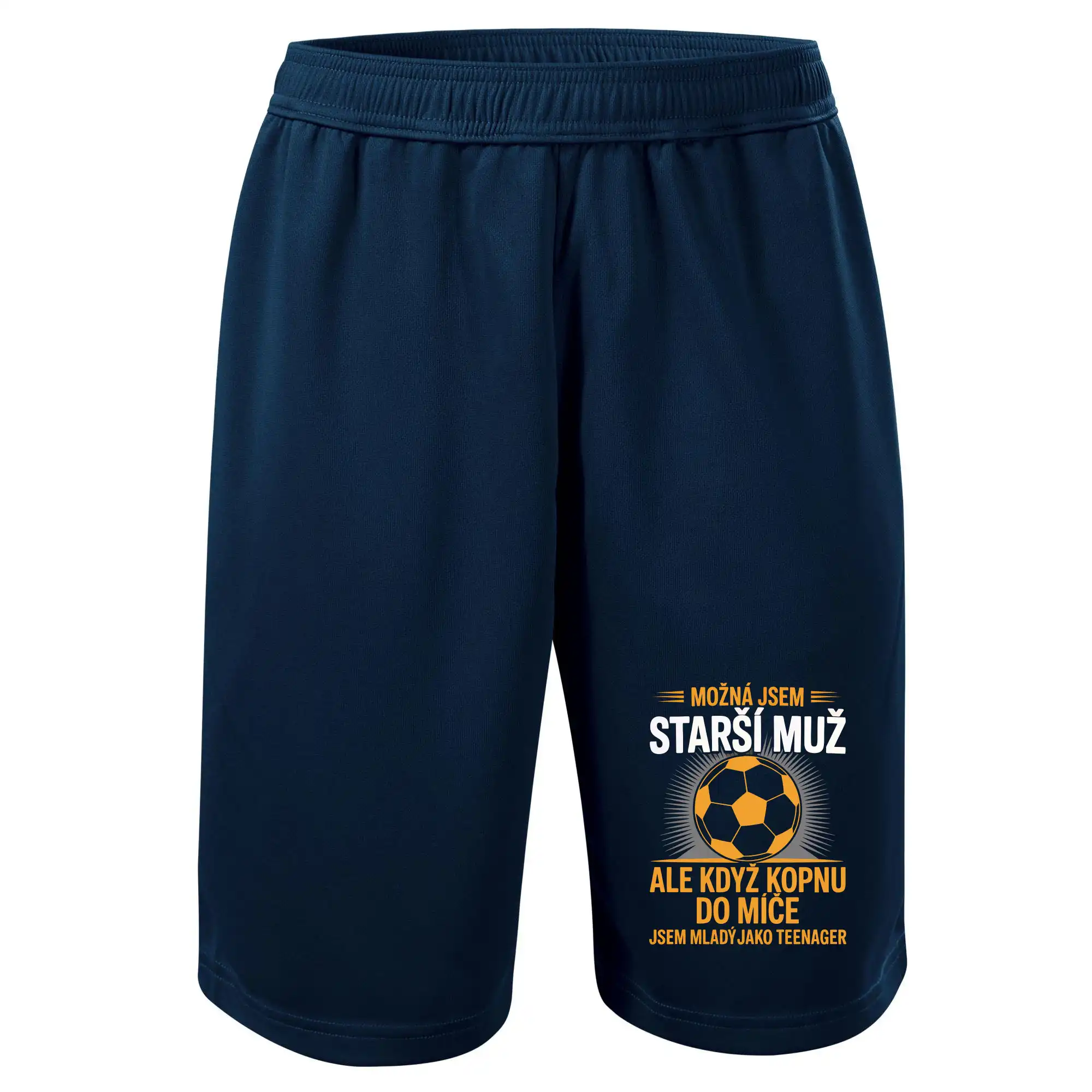 Možná jsem starší muž,  ale když kopnu do míče