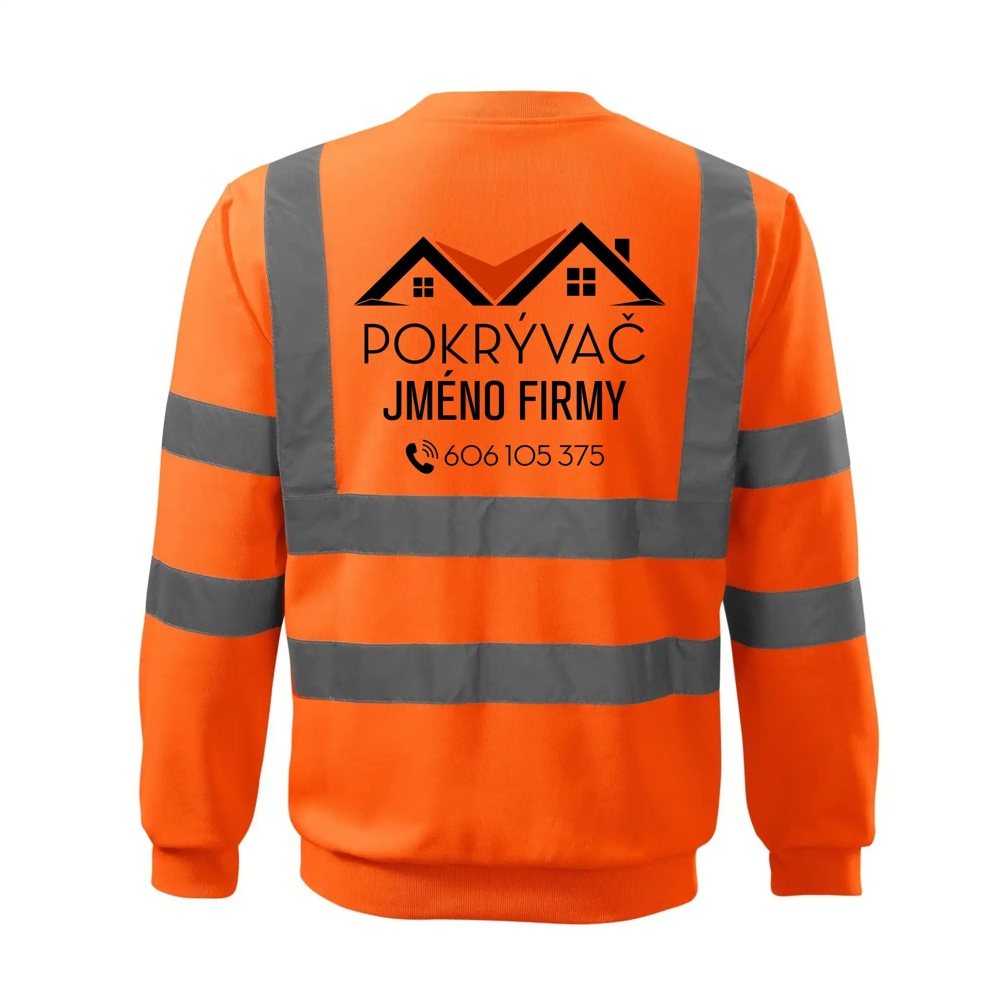 Tričko pro pokrývače - Dvě střechy