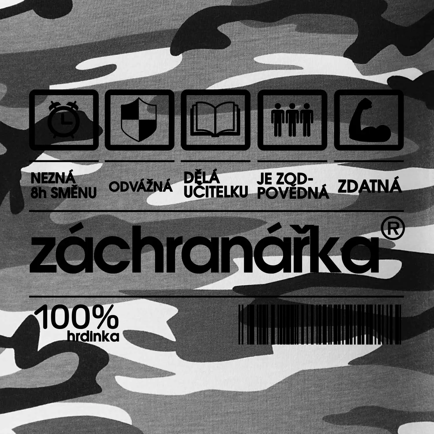 Čárový kód záchranářka