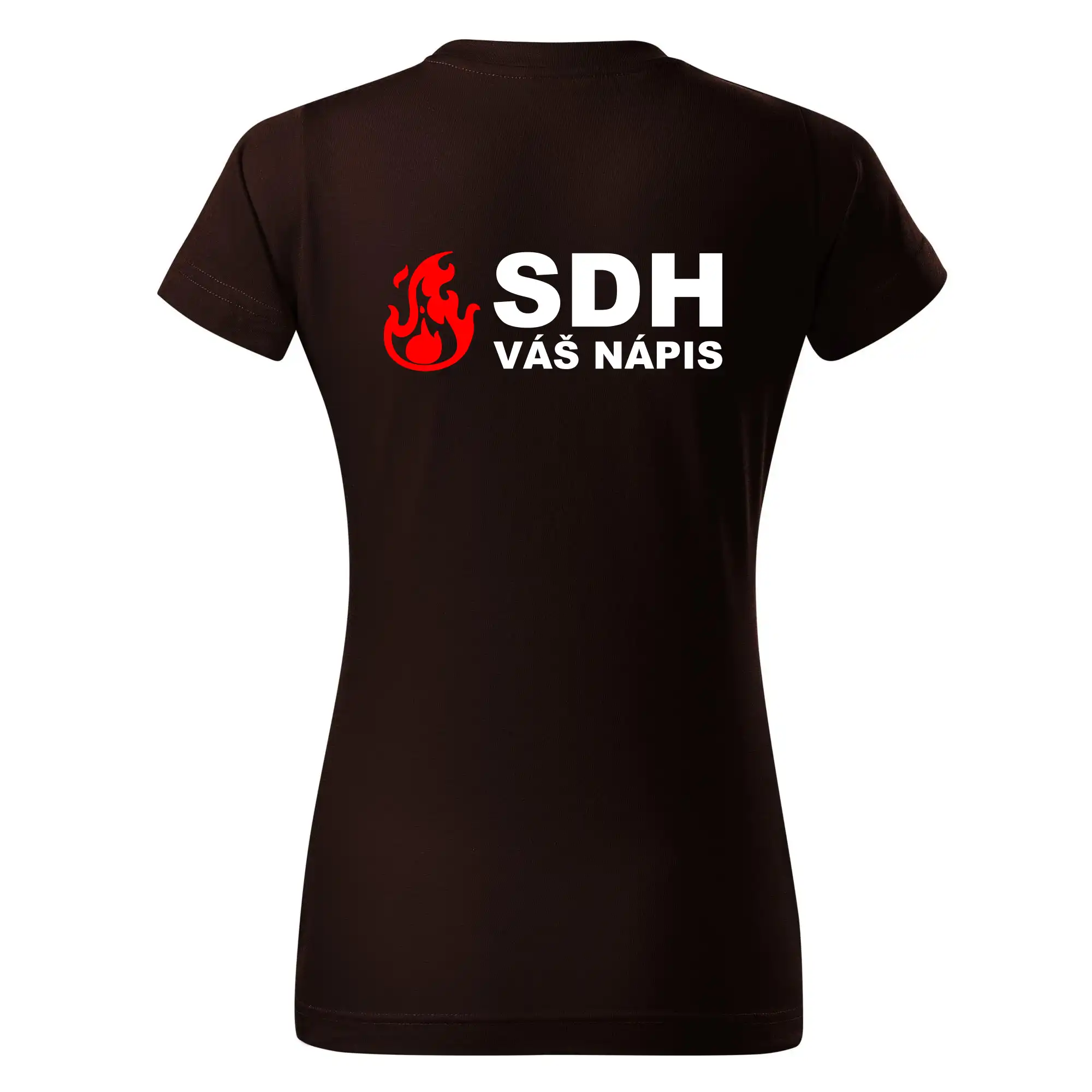 SDH nápis (oheň, firesport, název sboru - vlastní nápis)