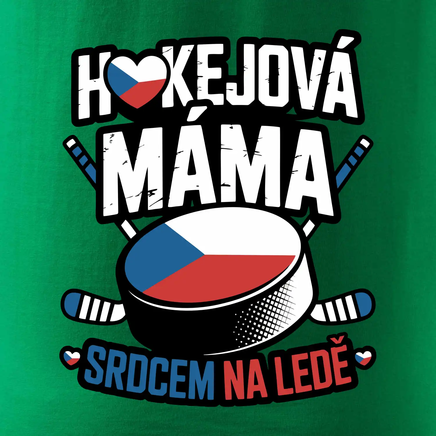 Hokejová máma - srdcem na ledě