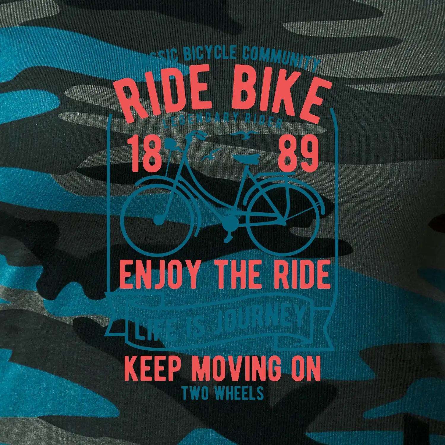 Ride Bike enjoy the ride