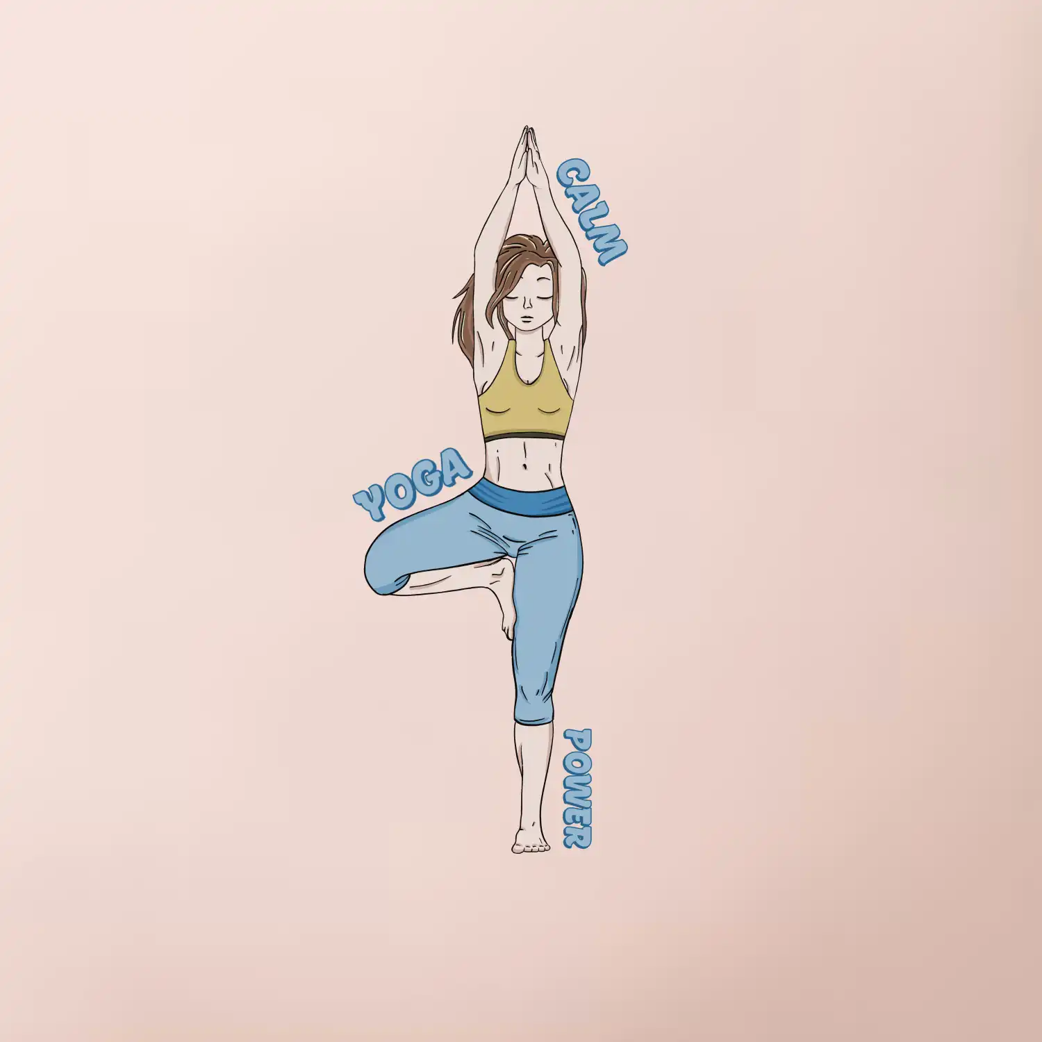 Calm yoga power (Radek Pilař ART)