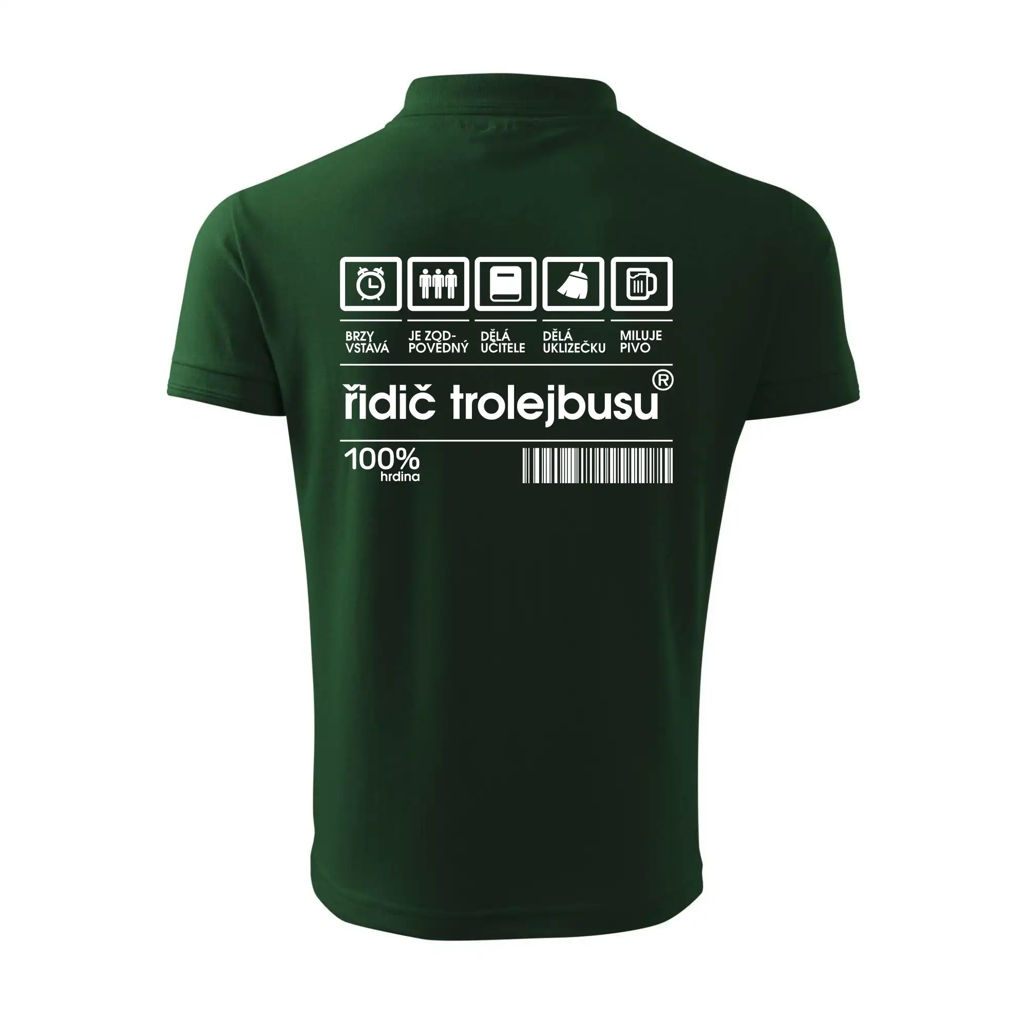 Čárový kód -  Řidič trolejbusu