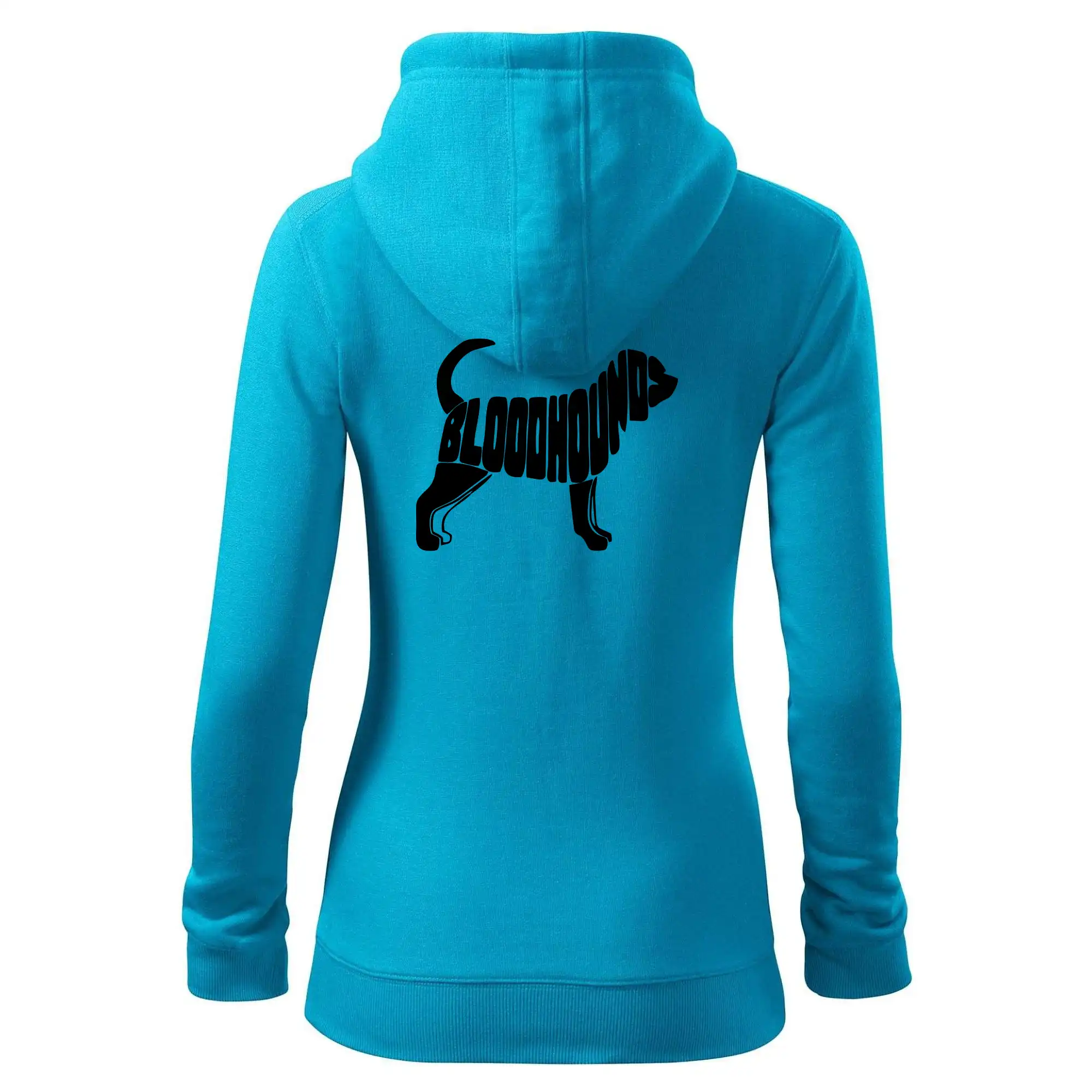 Bloodhound nápis v těle