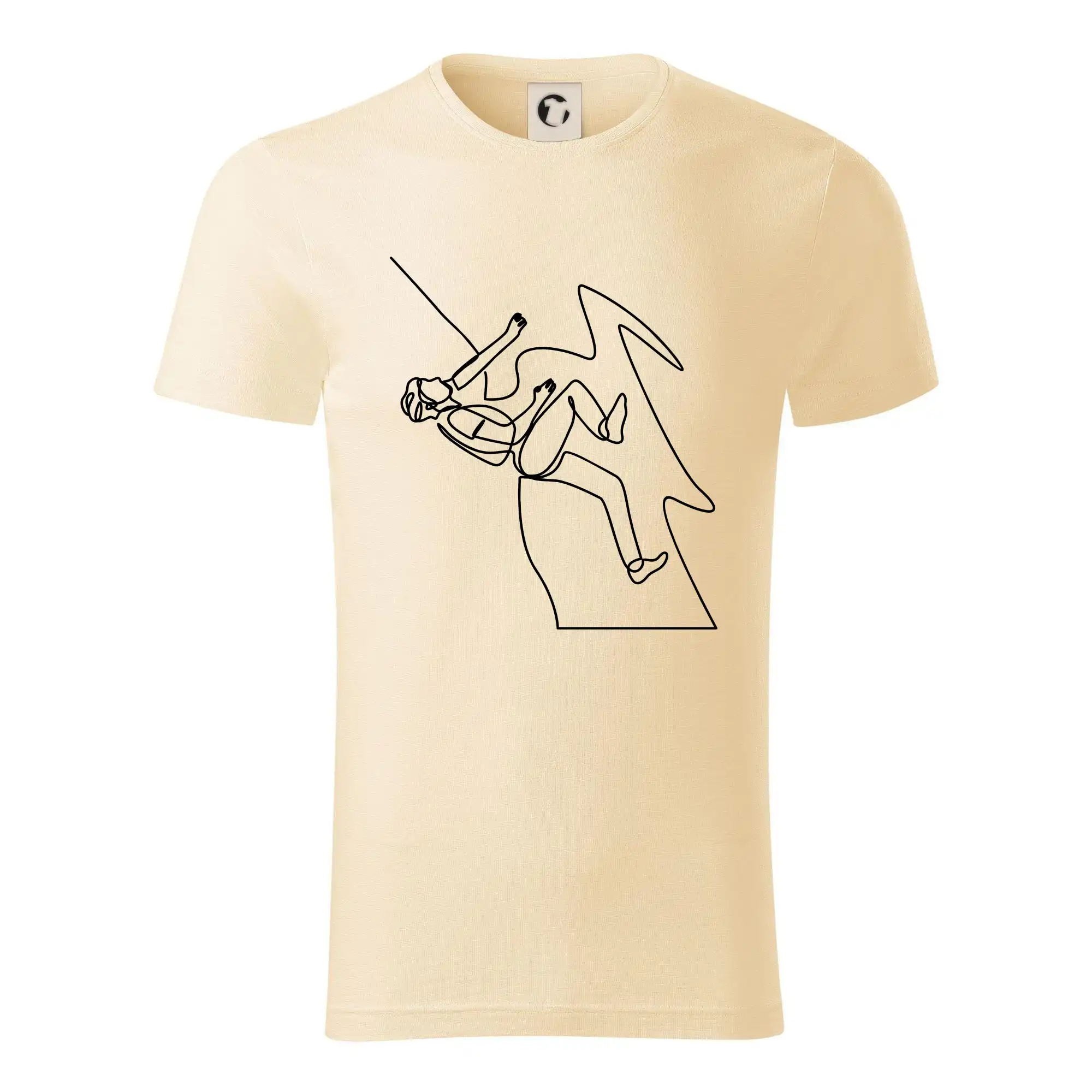 Lezec na skále jedním tahem