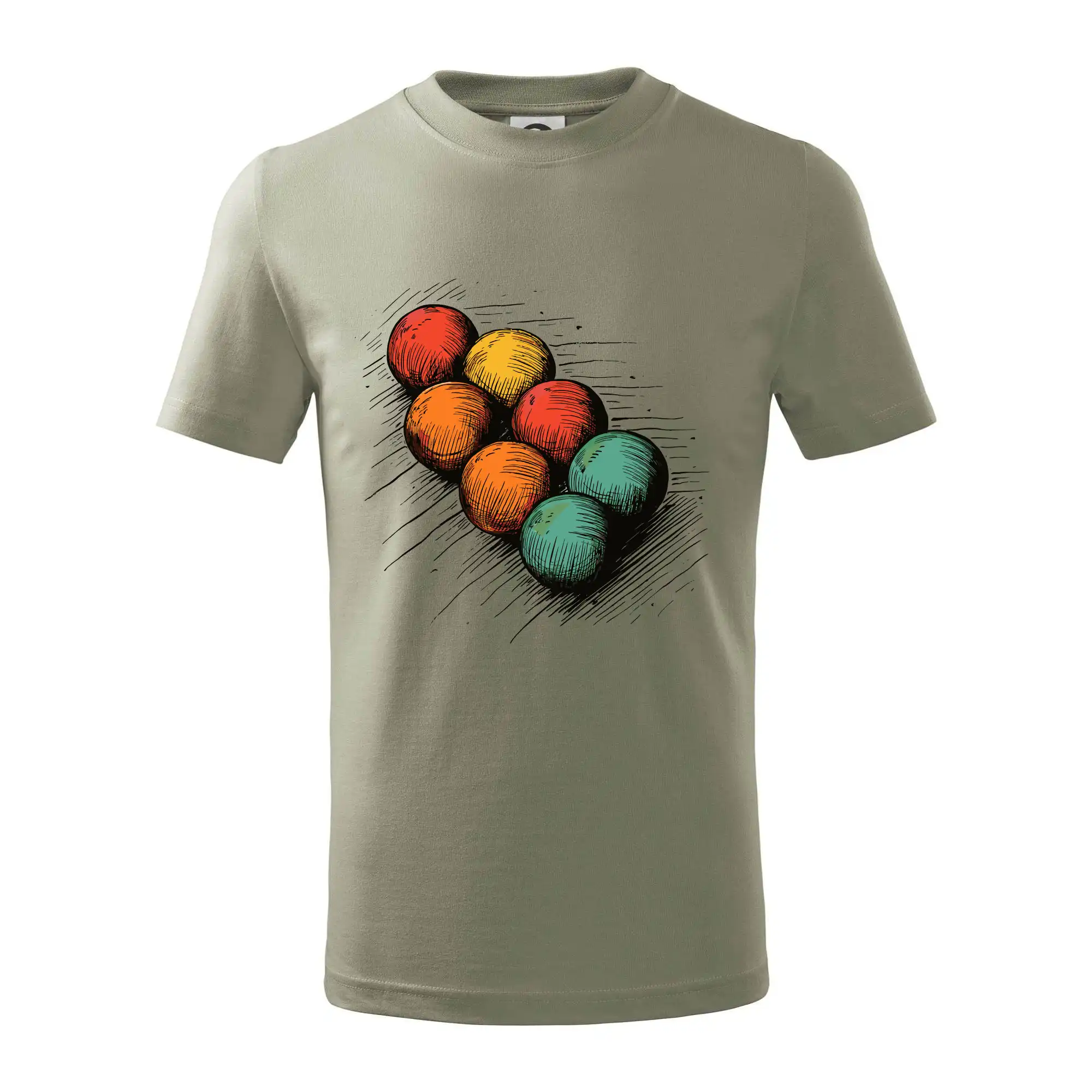 Petanque koule kresba