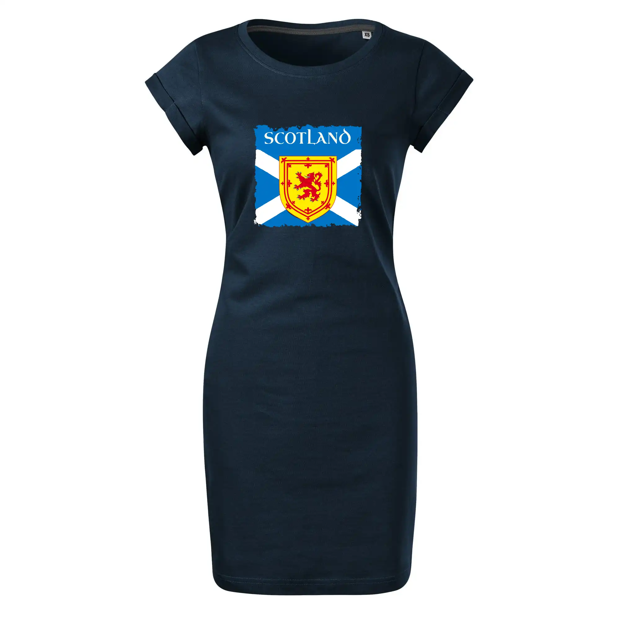 Skotská vlajka s erbem lva