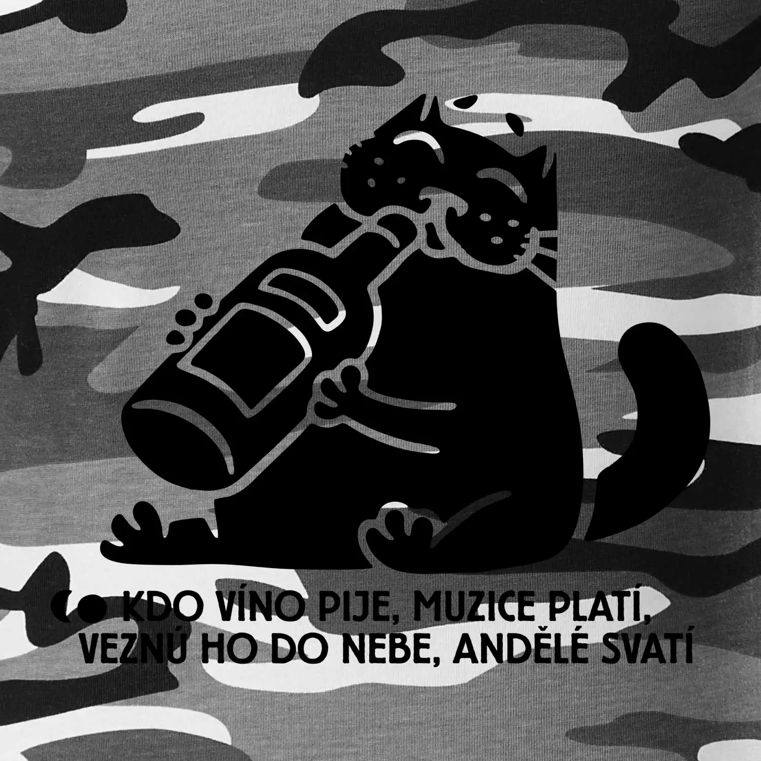 Kdo víno pije a muzice platí