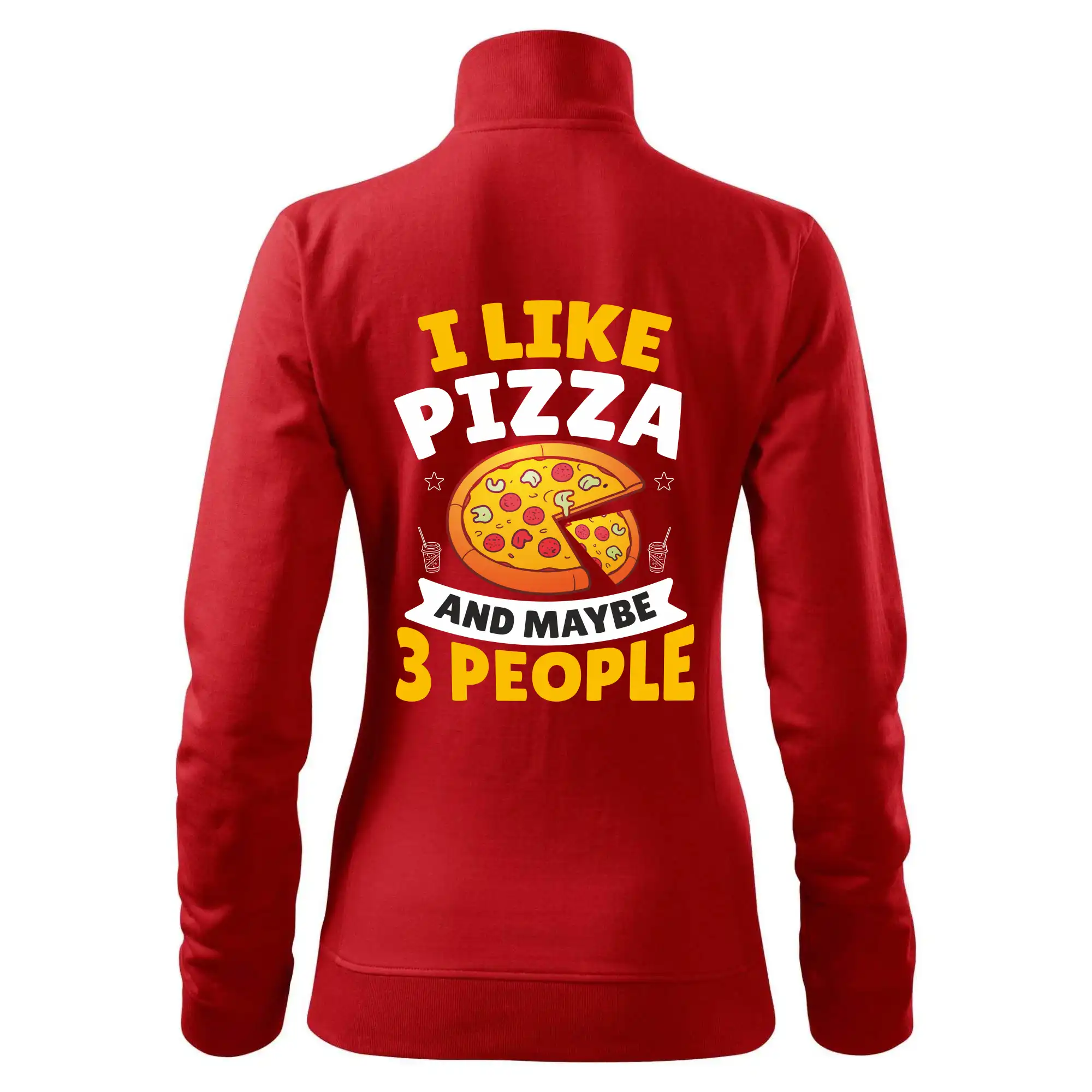 I like pizza and maybe 3 people