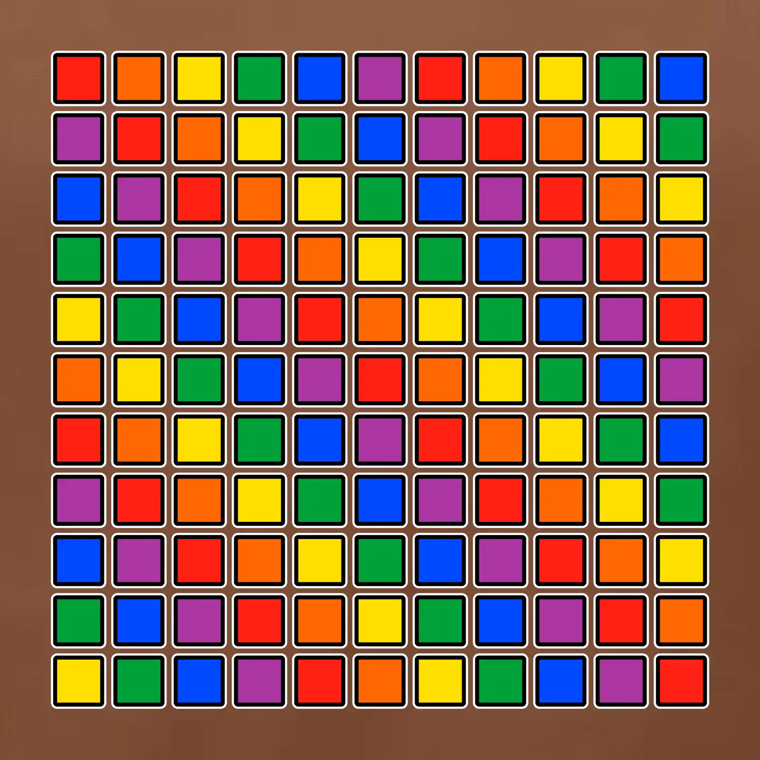 LGBT duhový čtverec