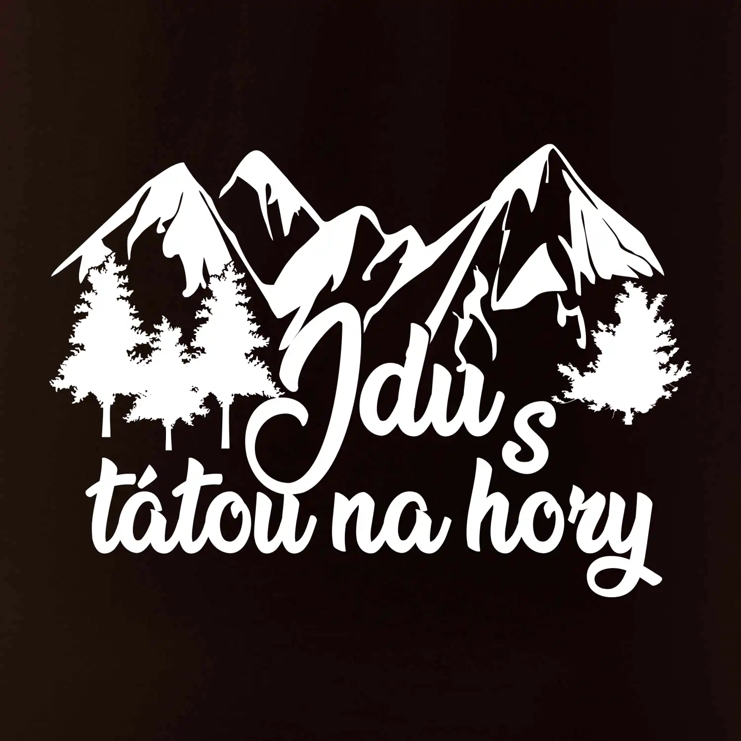 Jdu s tátou na hory