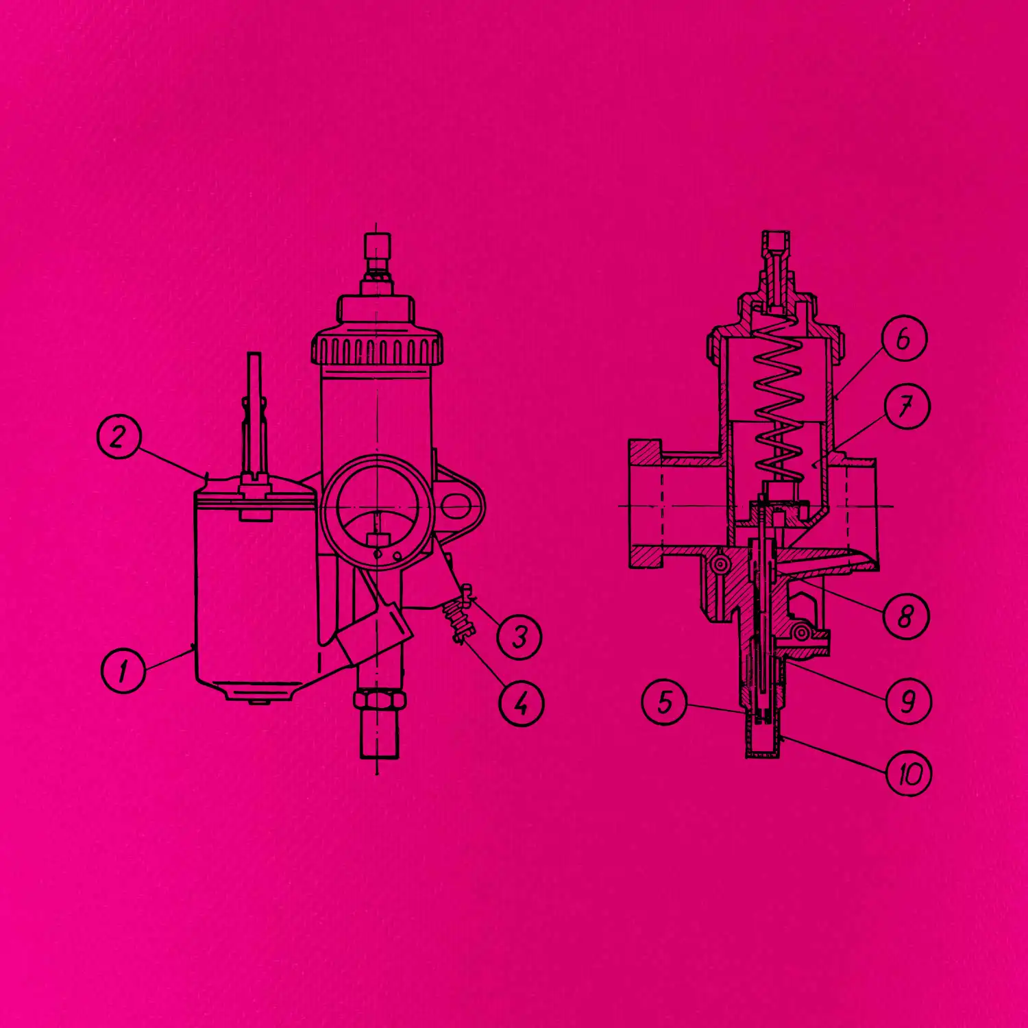 Karburátor Jikov 2926