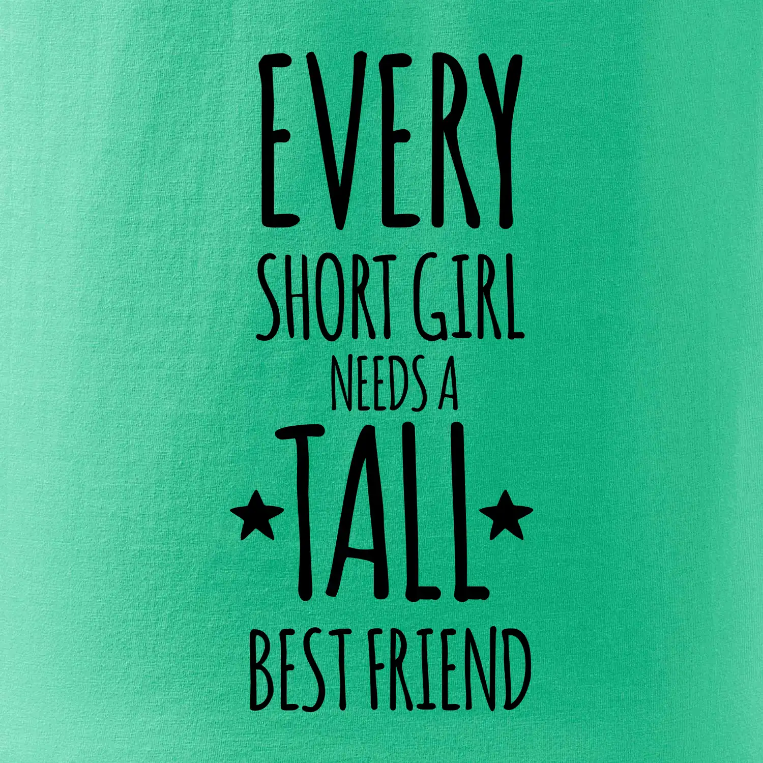 Every short girl needs a tall best friend