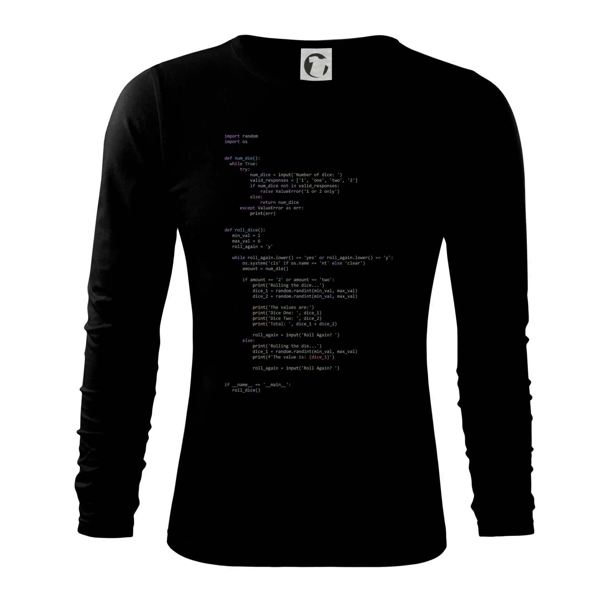 Python Generátor hodu kostkou
