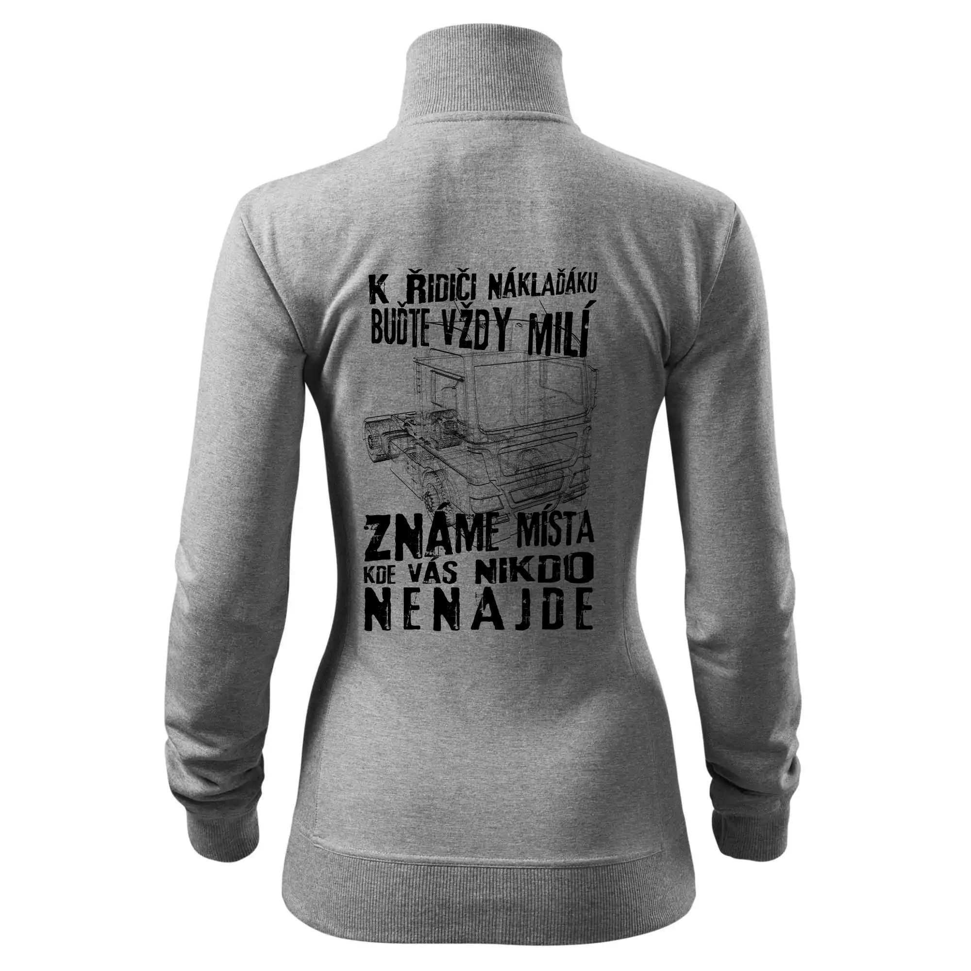 K řidiči náklaďáku buďte vždy milý