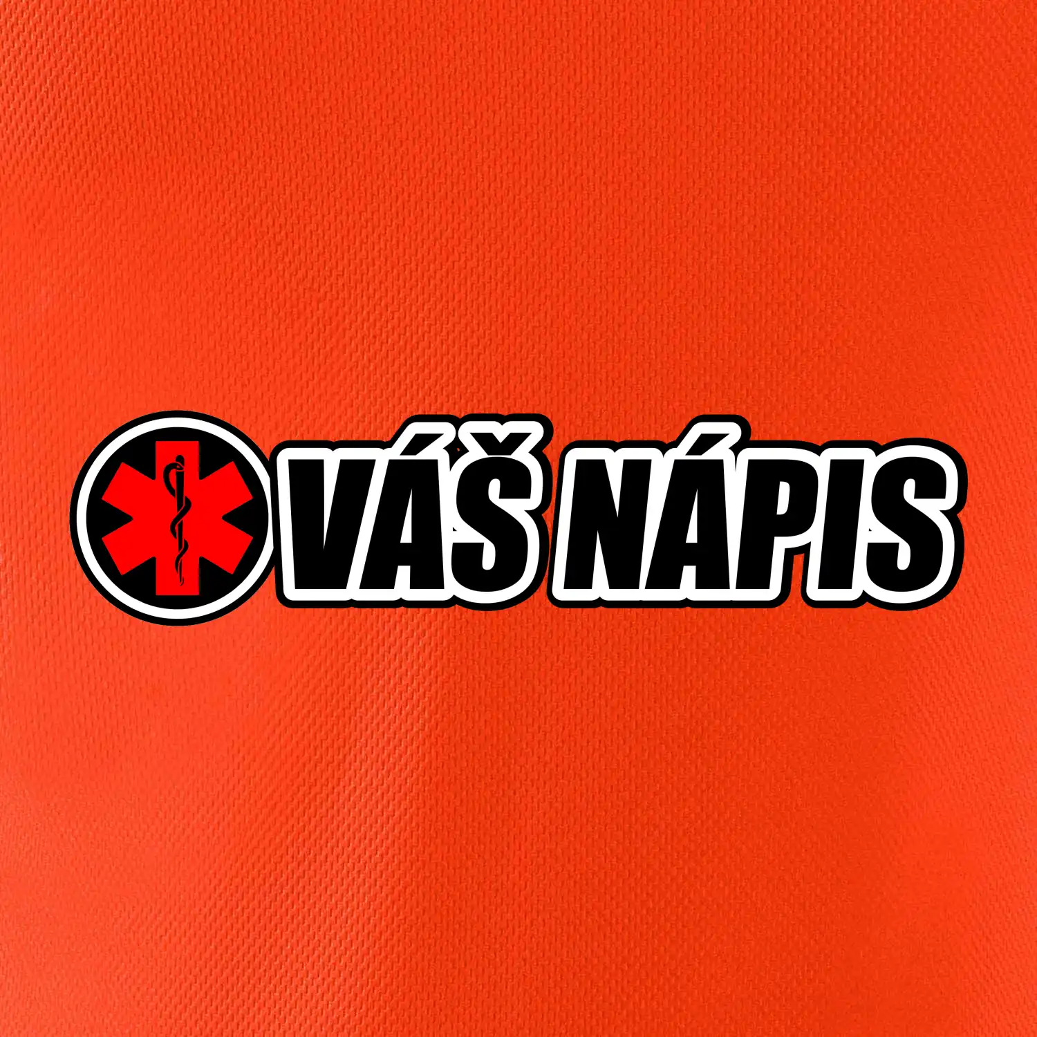 Kulatý kříž - tvůj nápis
