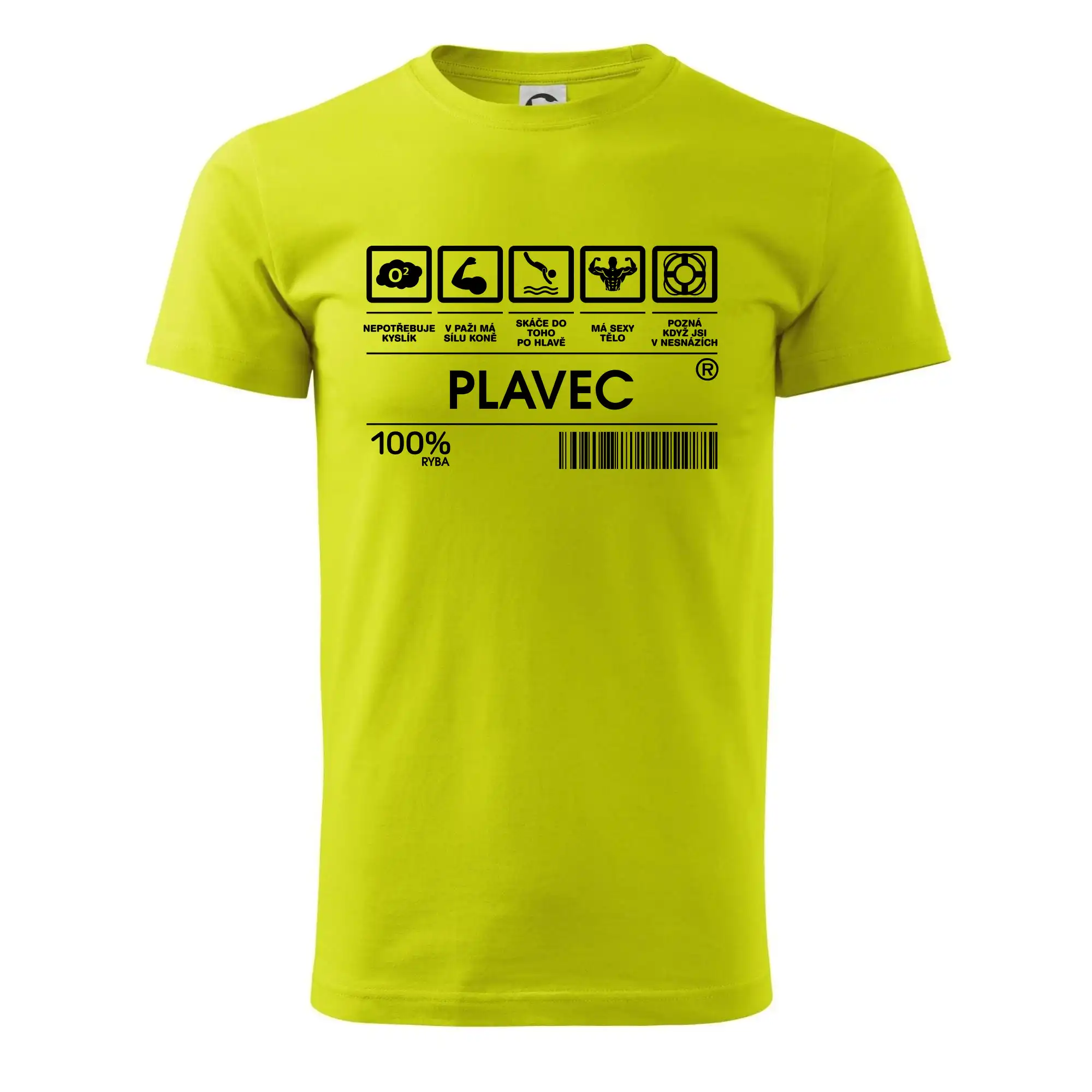 Čárový kód  - Plavec