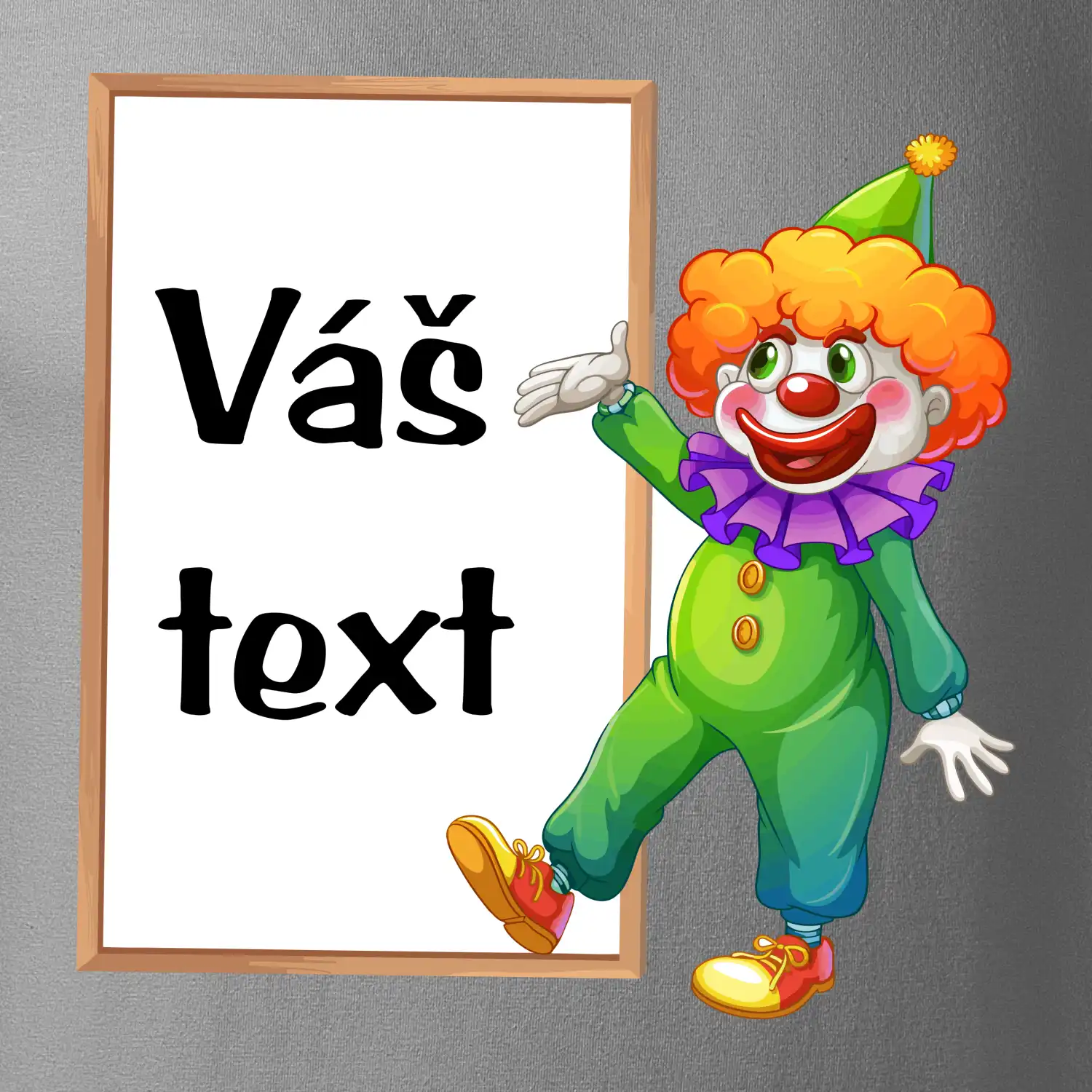 Klaun - Váš text