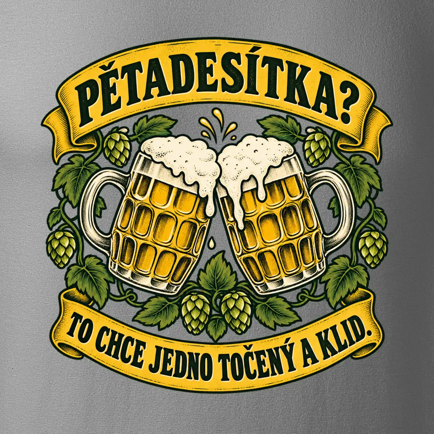 Pětadesítka - to chce jedno točený a klid
