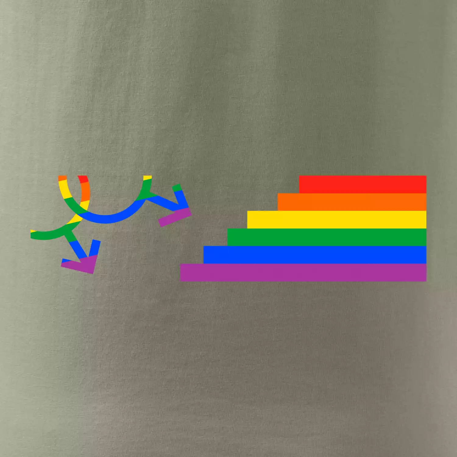 Gay symbol duha
