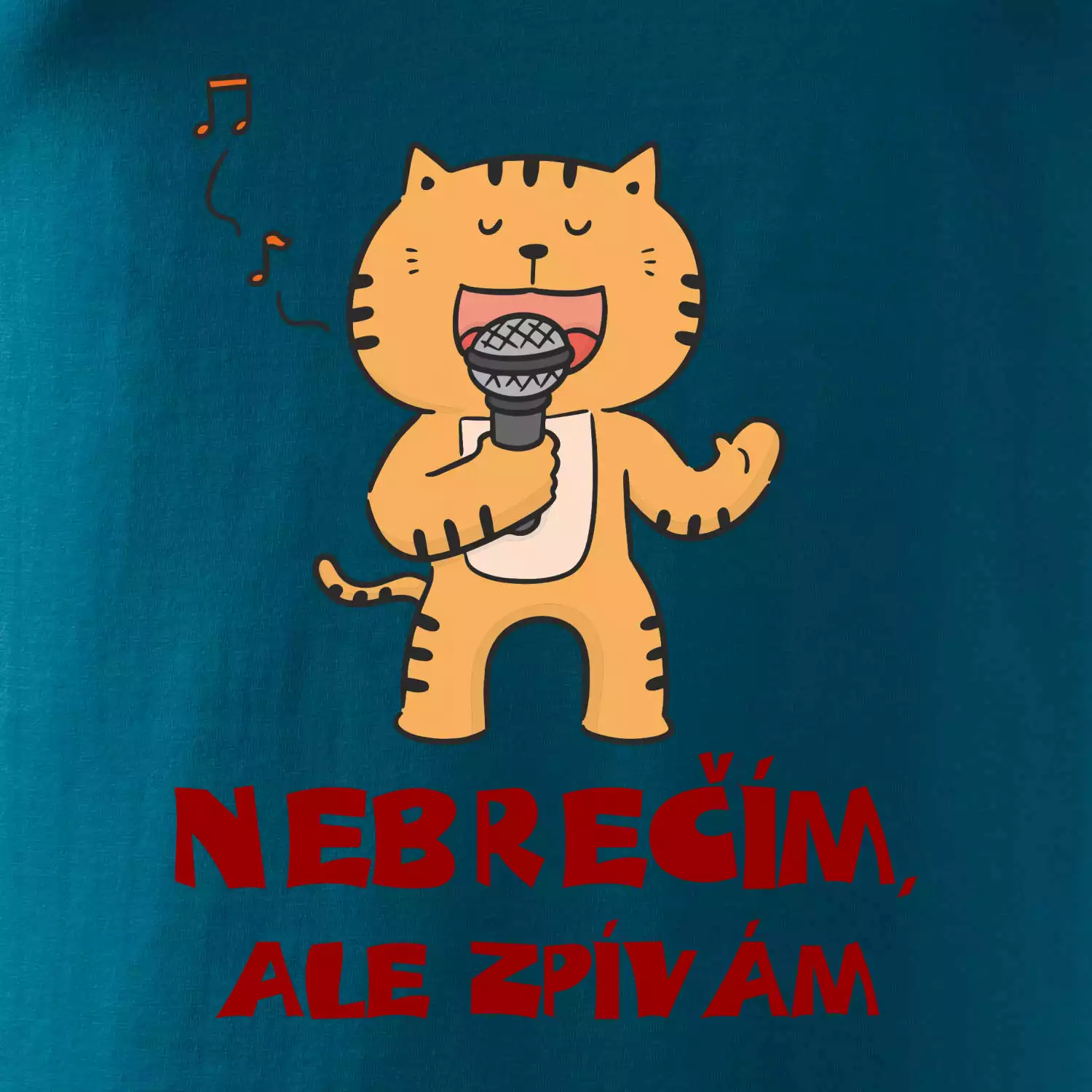 Nebrečím, ale zpívám