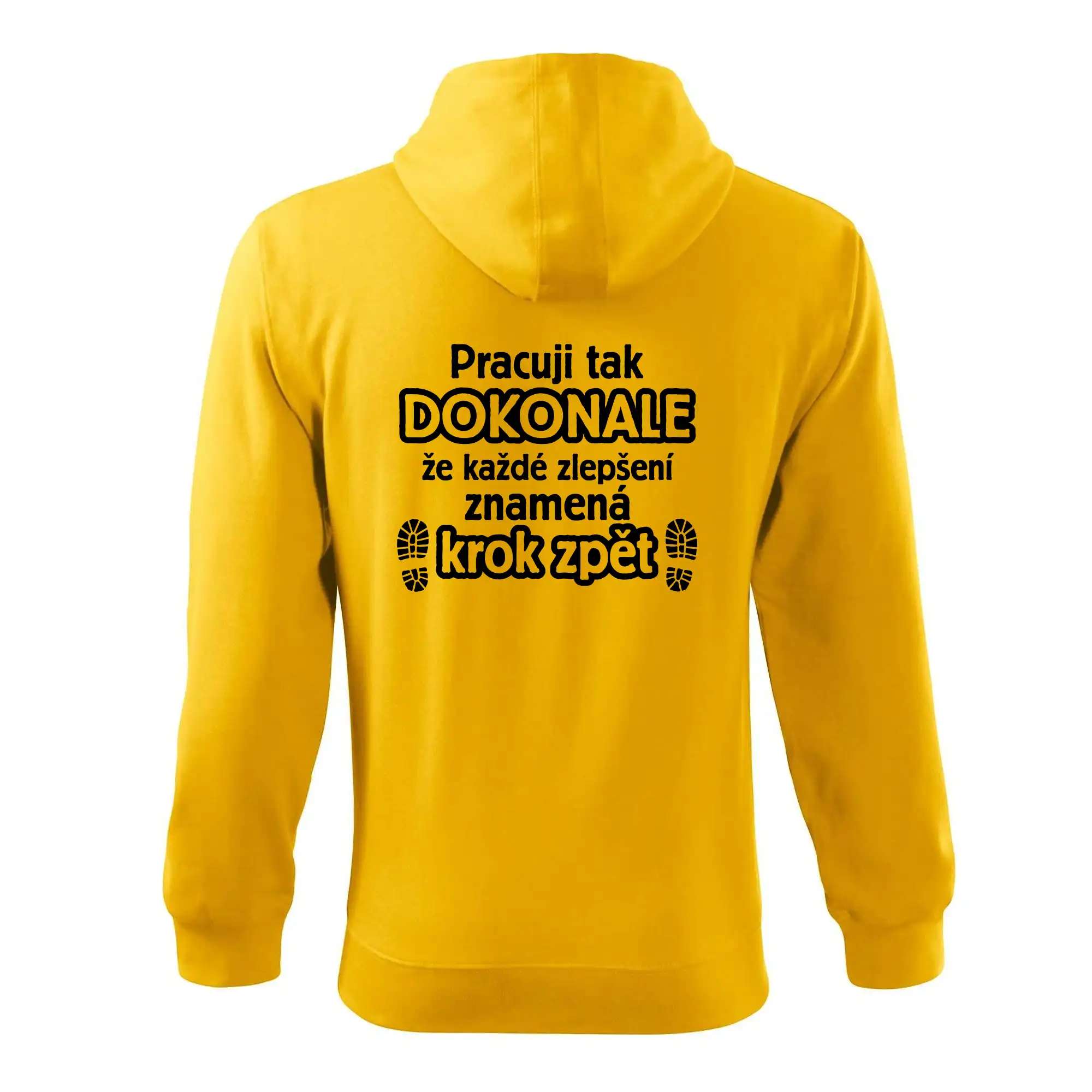 Pracuji dokonale krok zpět