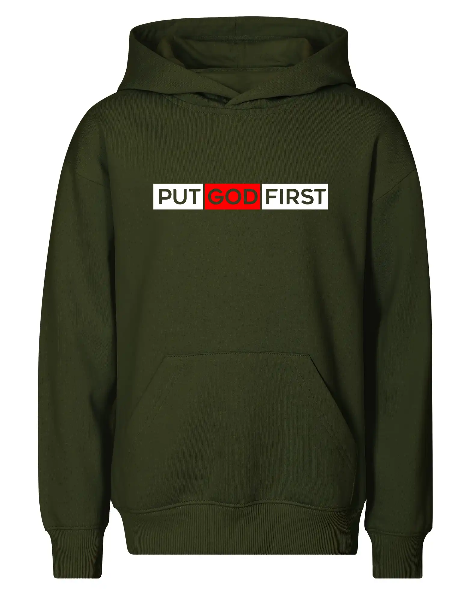 Put God first obdélník