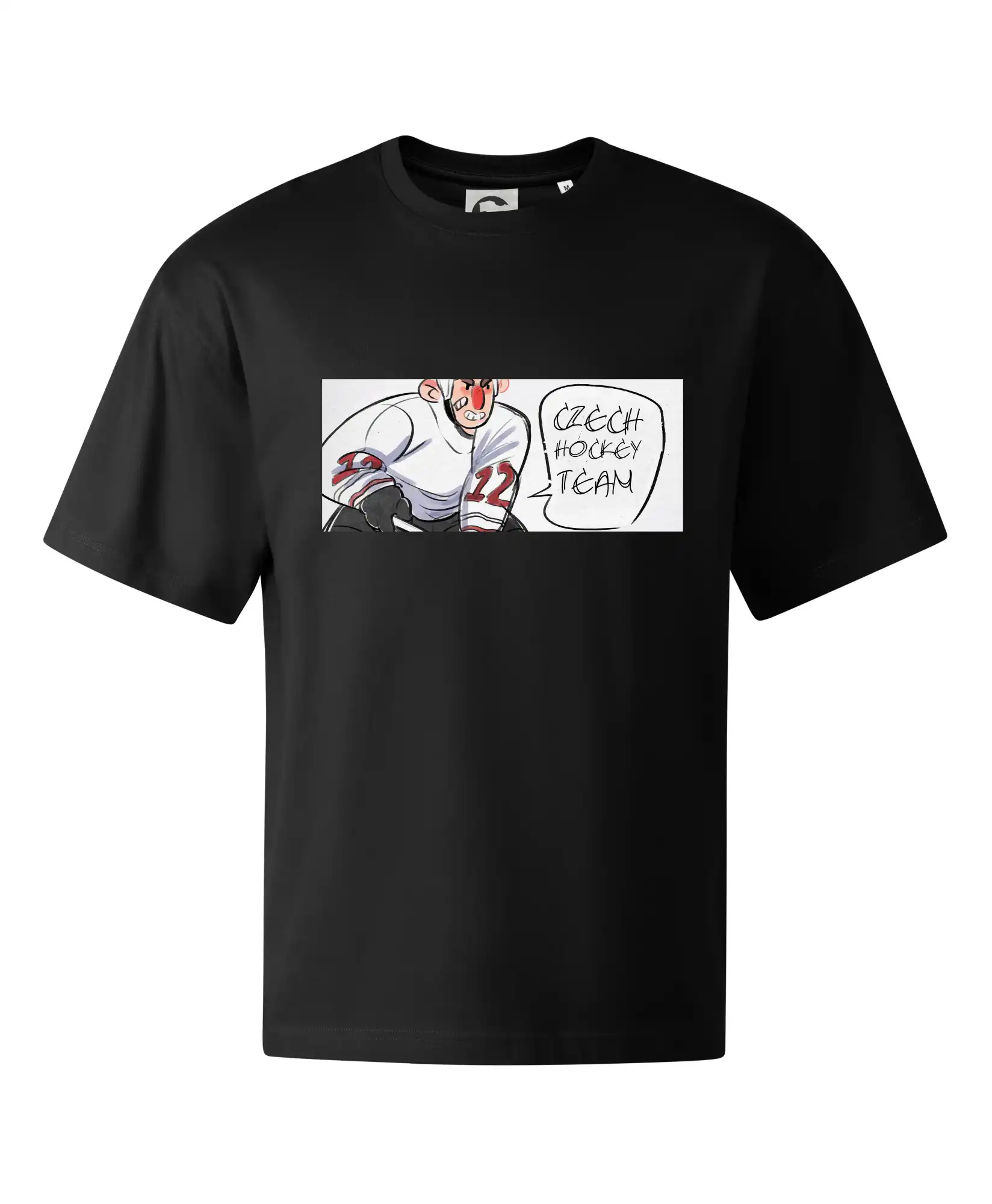 Czech hockey team animovaná postava