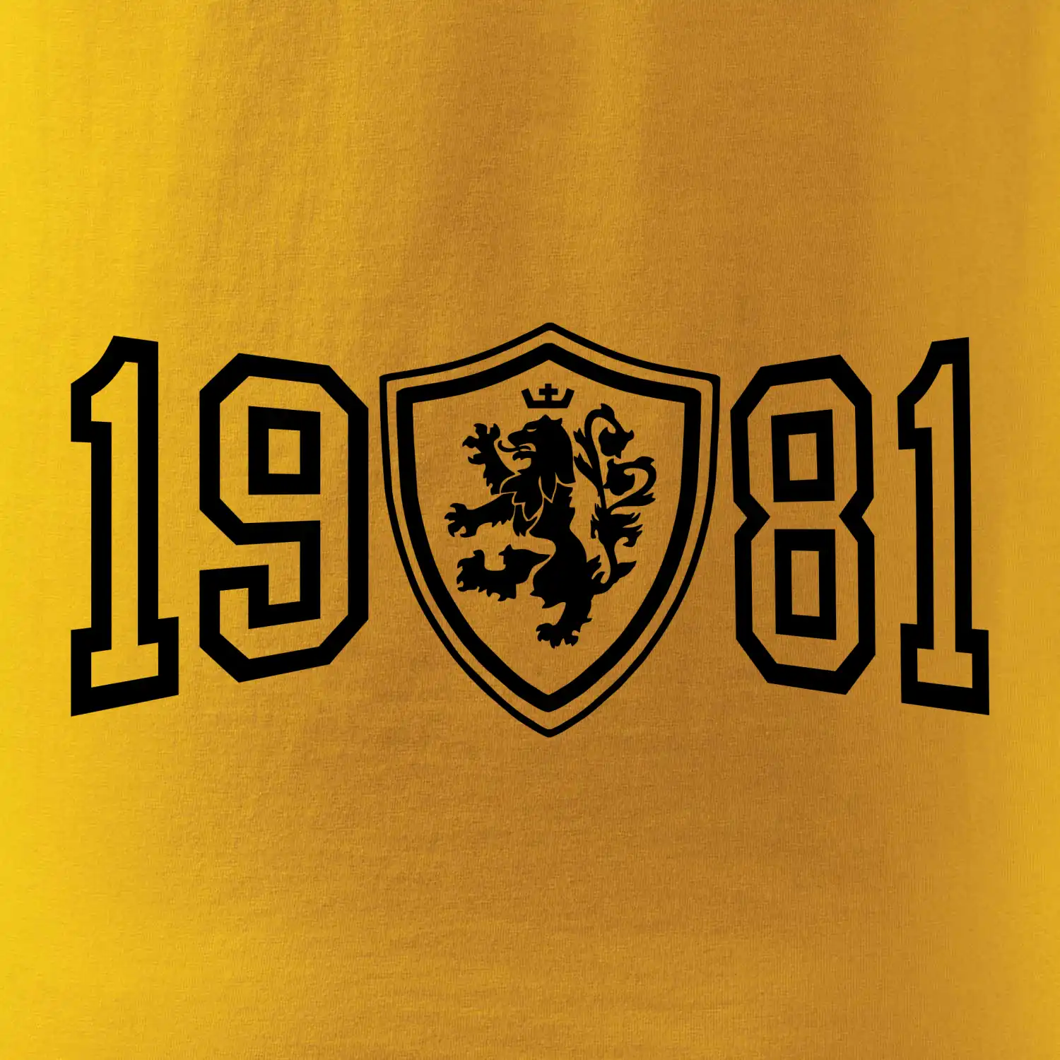 Narozeninový motiv - znak - 1981