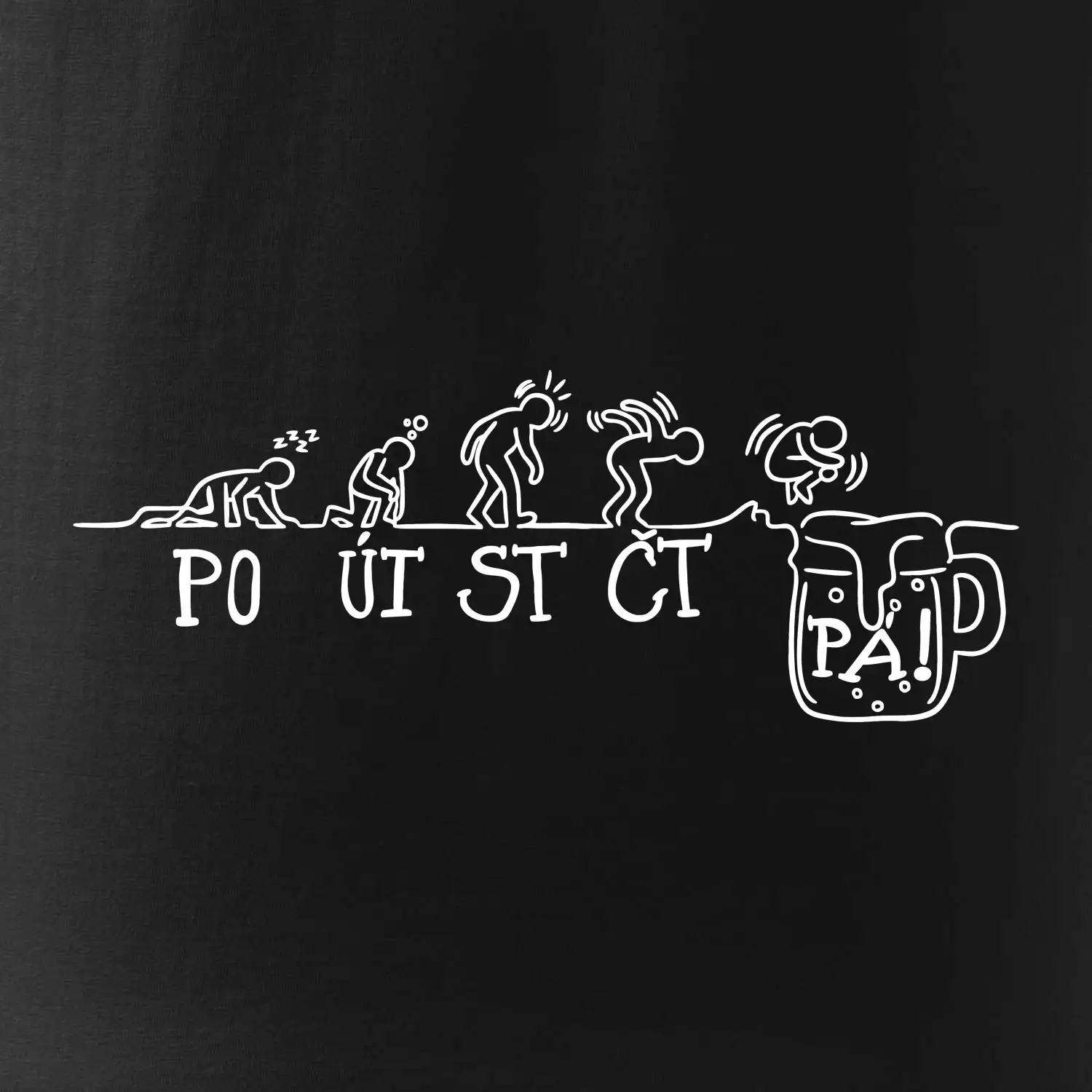 Pondělí až pátek evoluce pivo