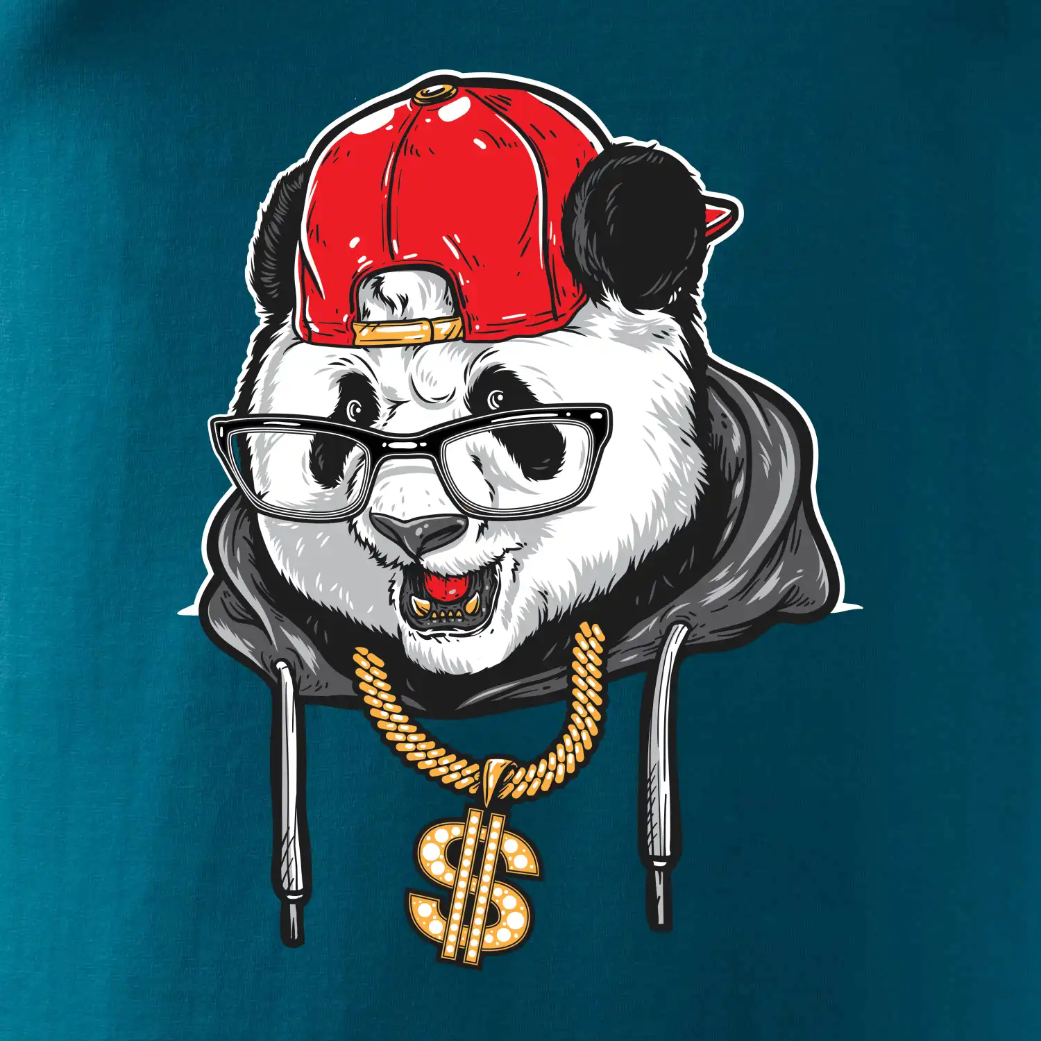 Hip hop panda