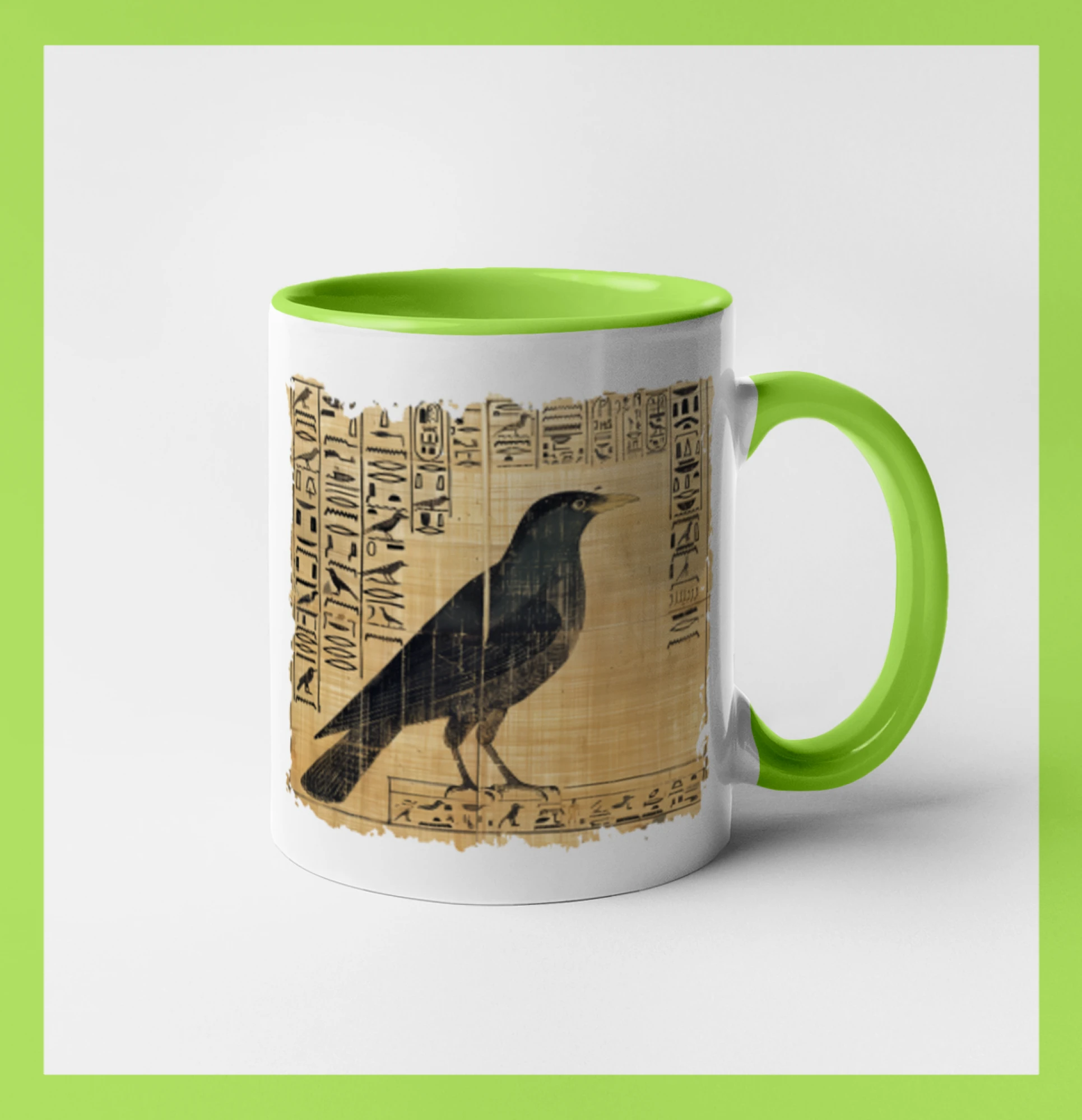 Egyptské hieroglyfy pták