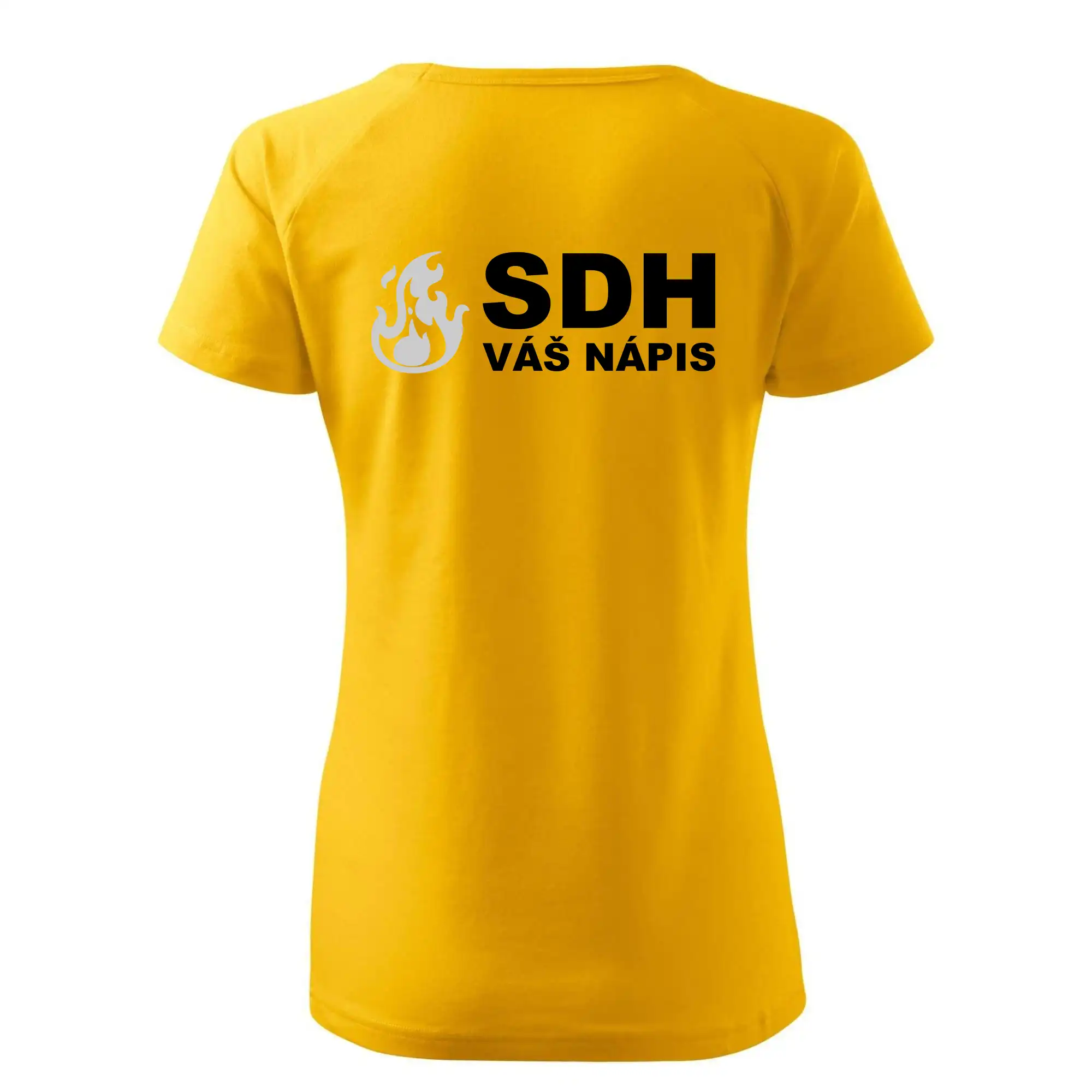 SDH REFLEXNÍ nápis (oheň, firesport, název sboru - vlastní nápis)