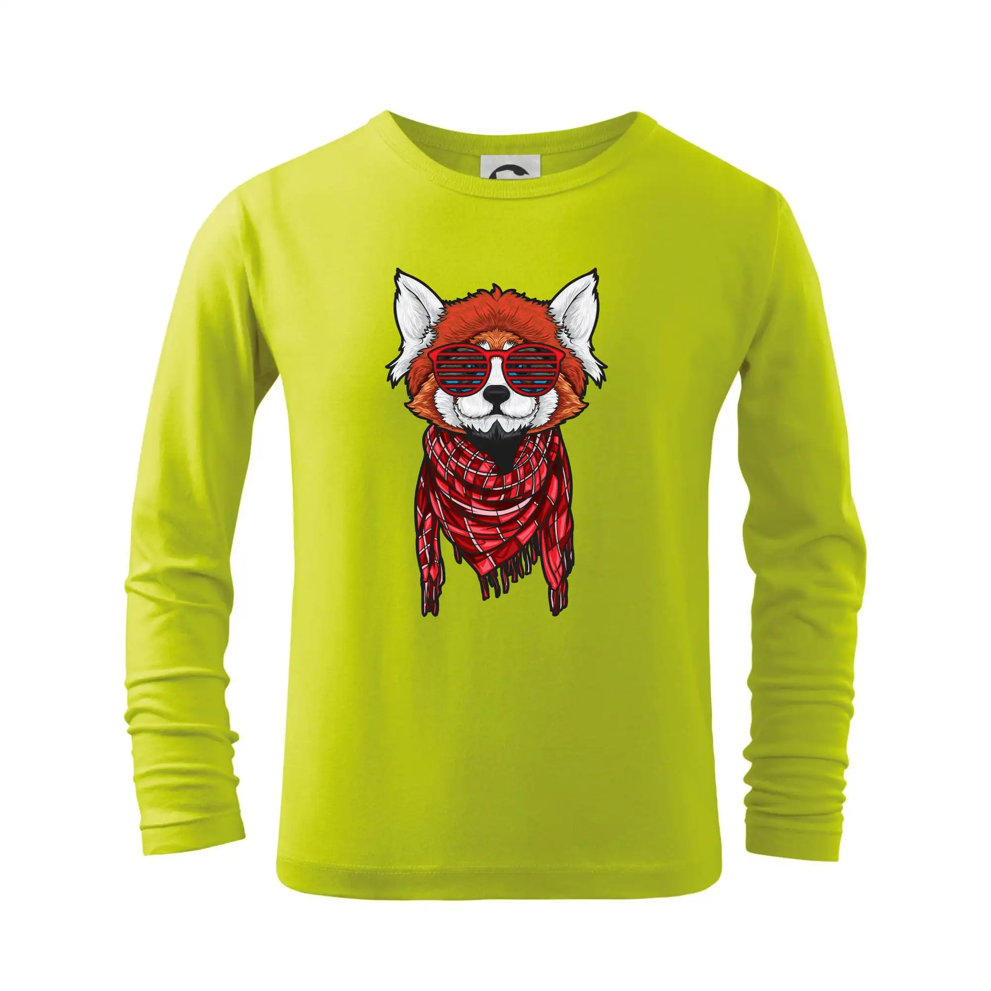 Červená panda hipster